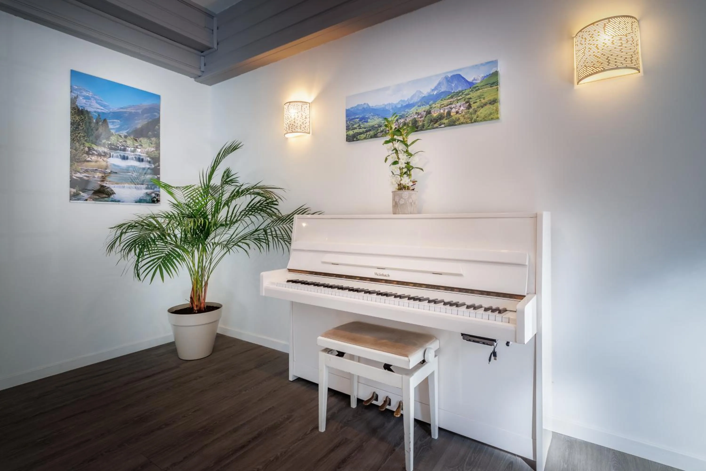 Evening entertainment in Hôtel Saint Clair