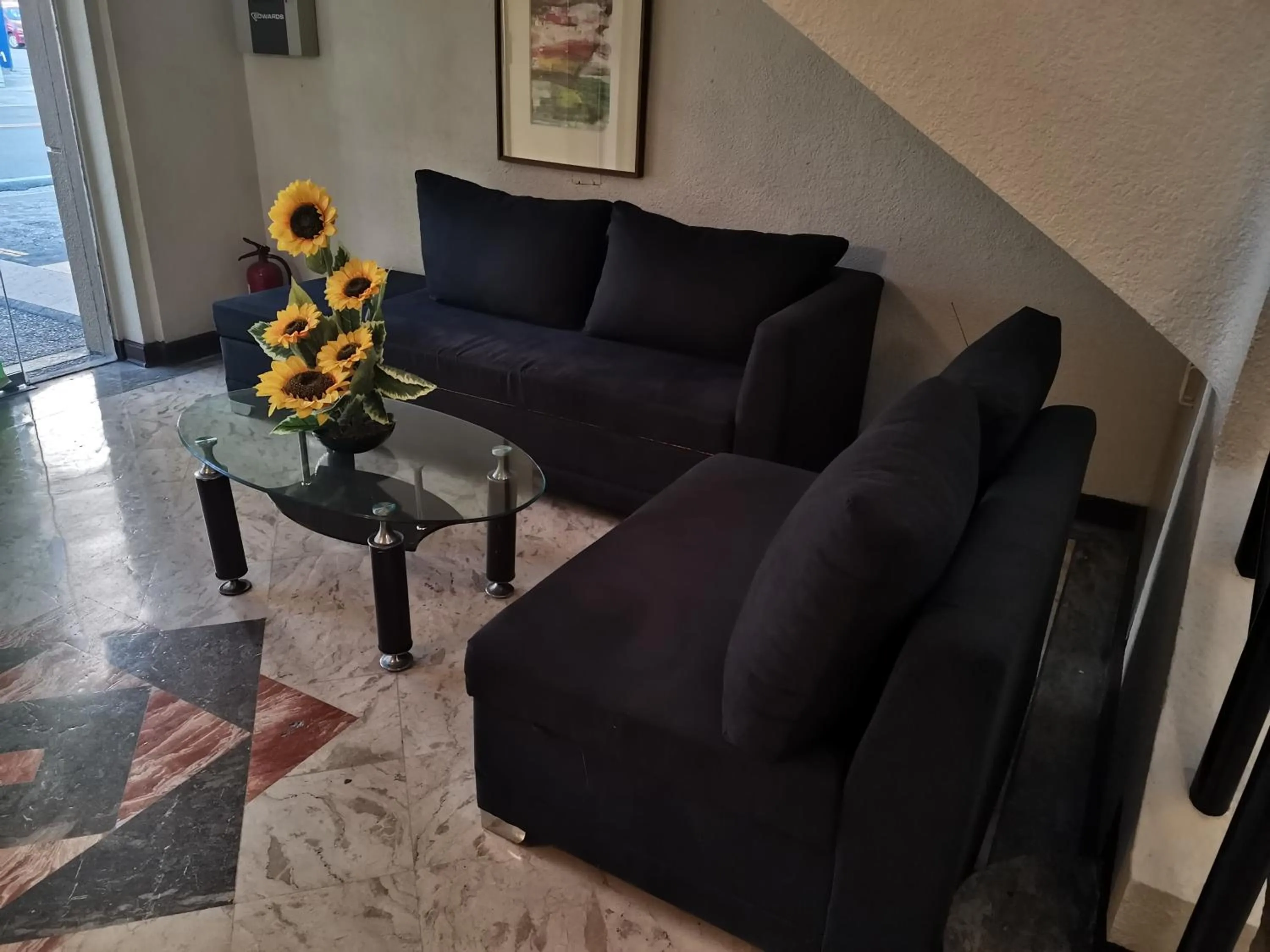 Seating area in Jupiter Suites