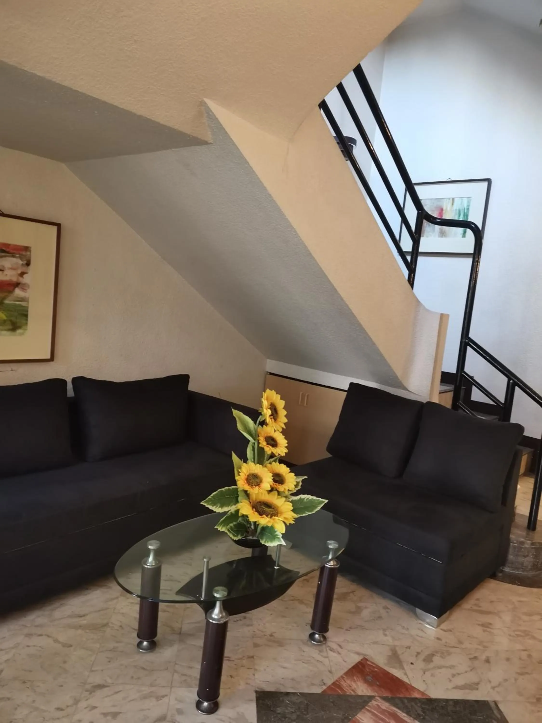 Seating area in Jupiter Suites