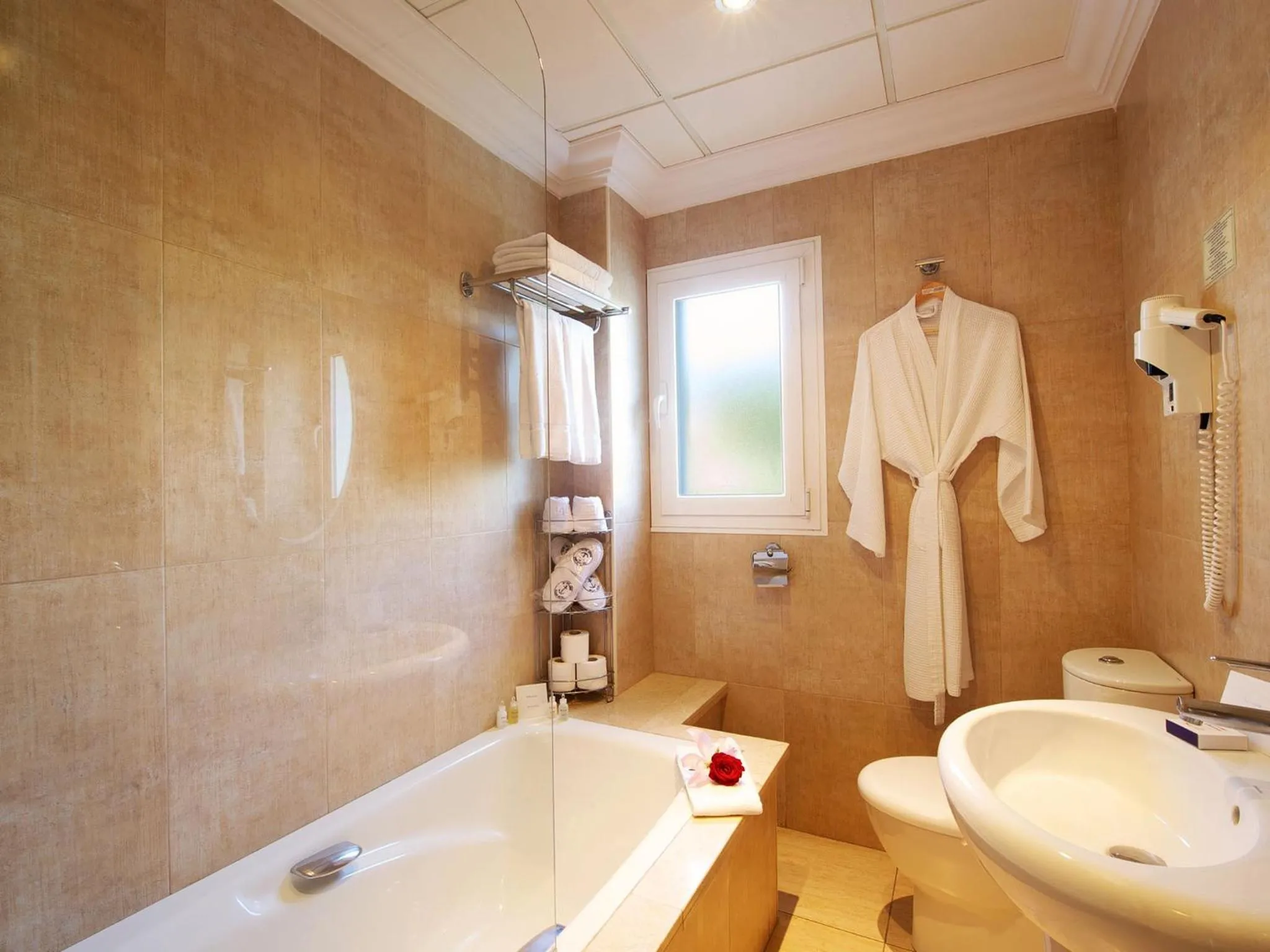 Bathroom in El Oceano Beach Hotel Adults only recommended