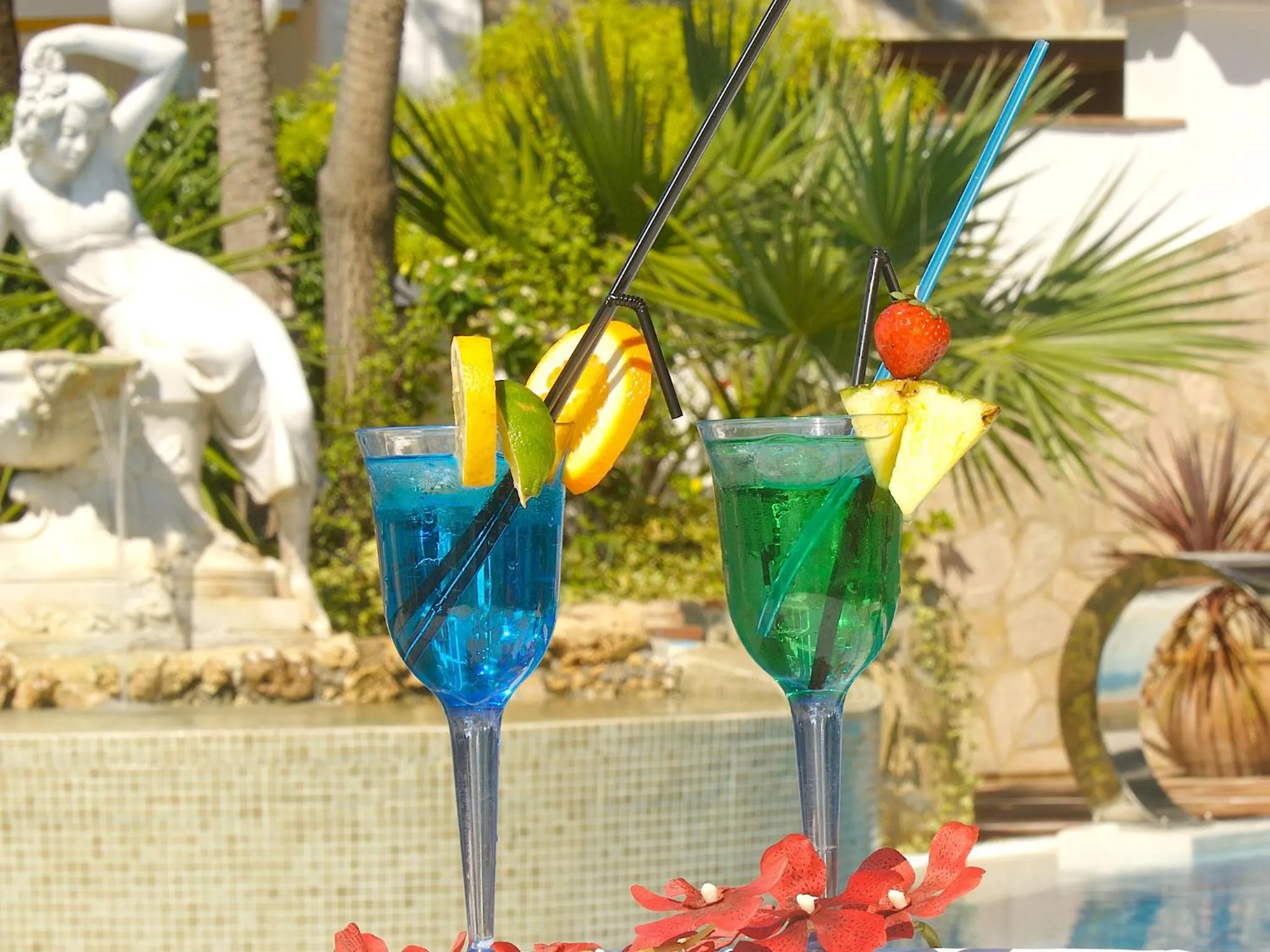 Drinks in El Oceano Beach Hotel Adults only recommended