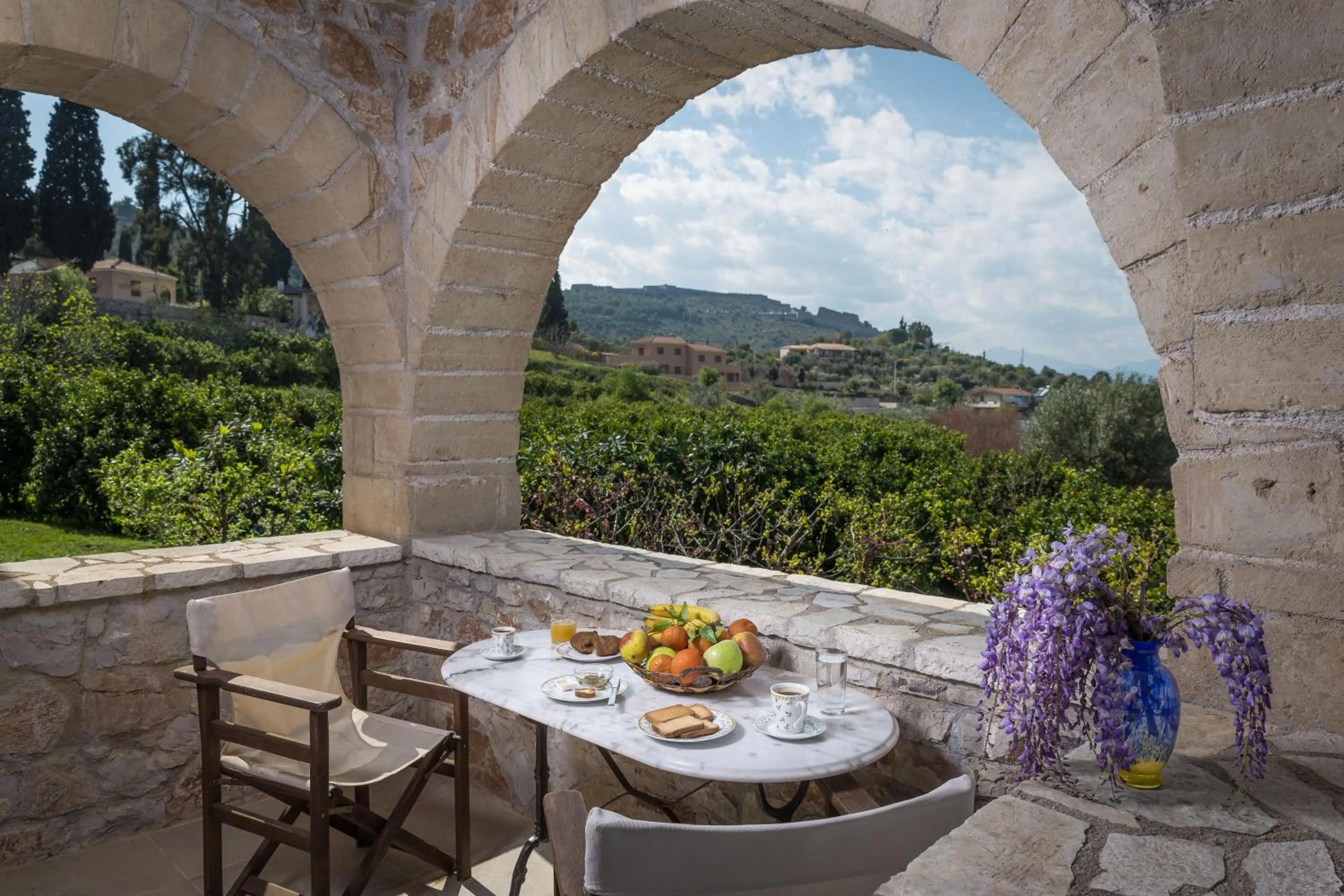 Balcony/Terrace in Klymeni Traditional Homes