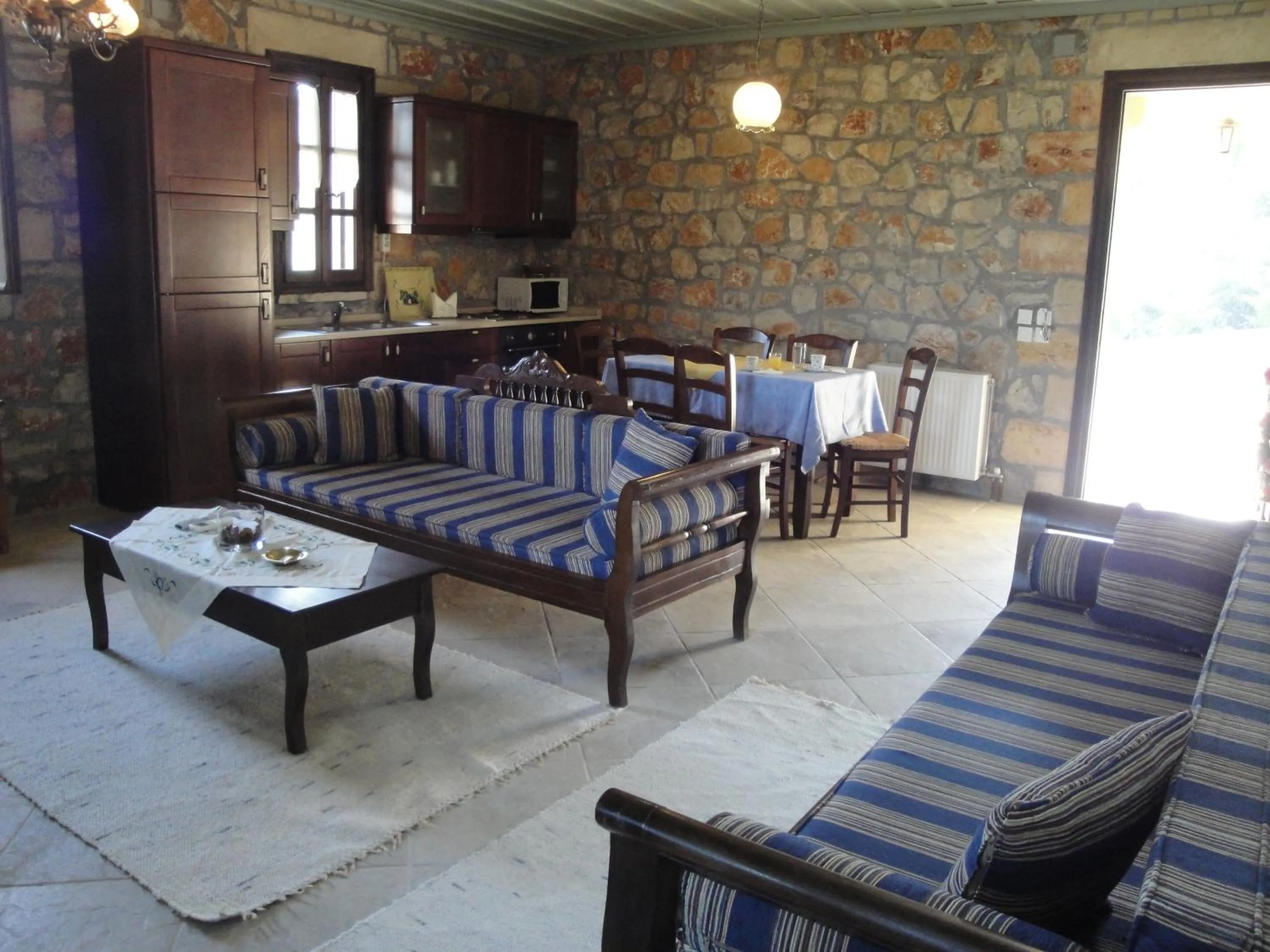 Seating area in Klymeni Traditional Homes