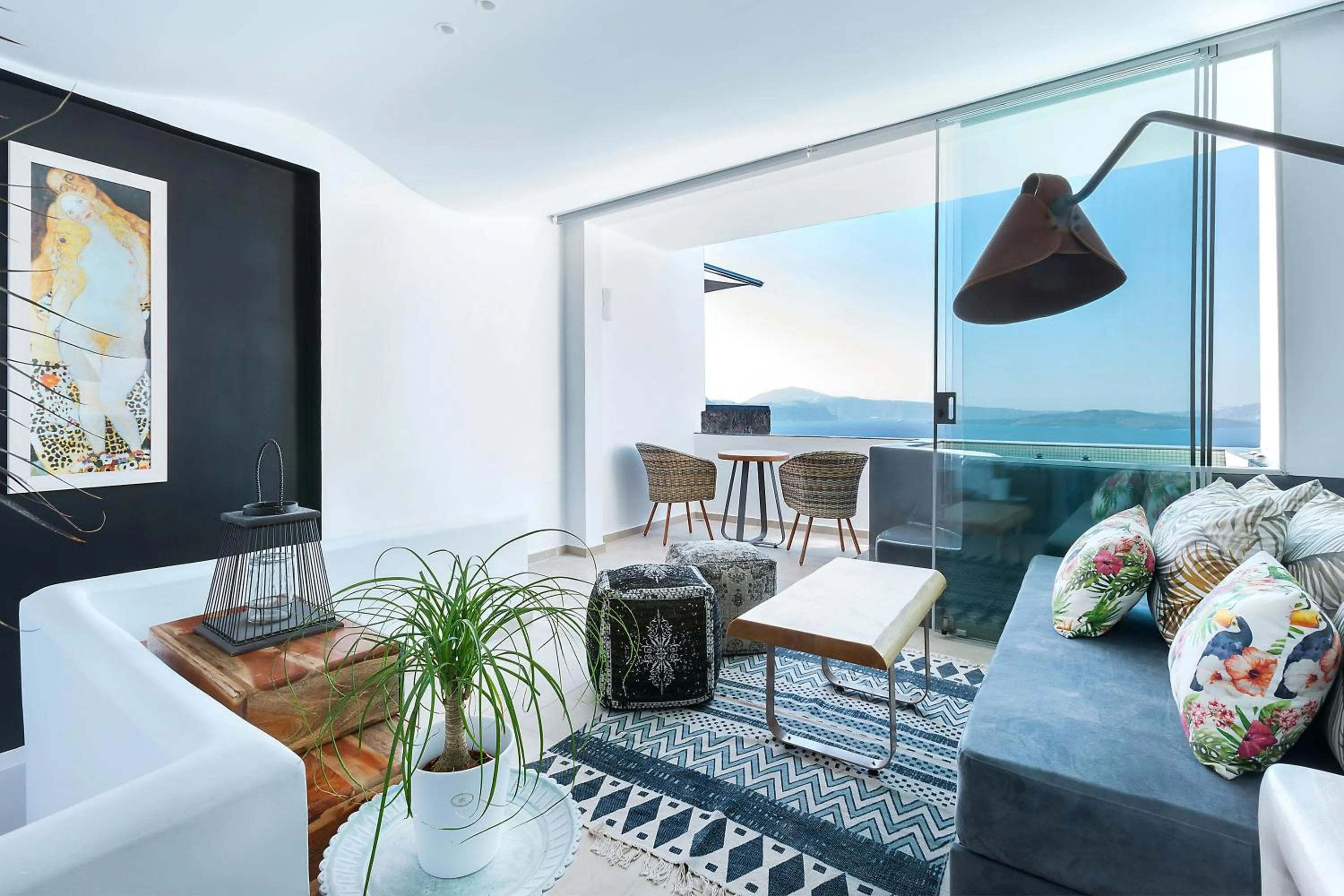 Living room in Santorini Secret Premium
