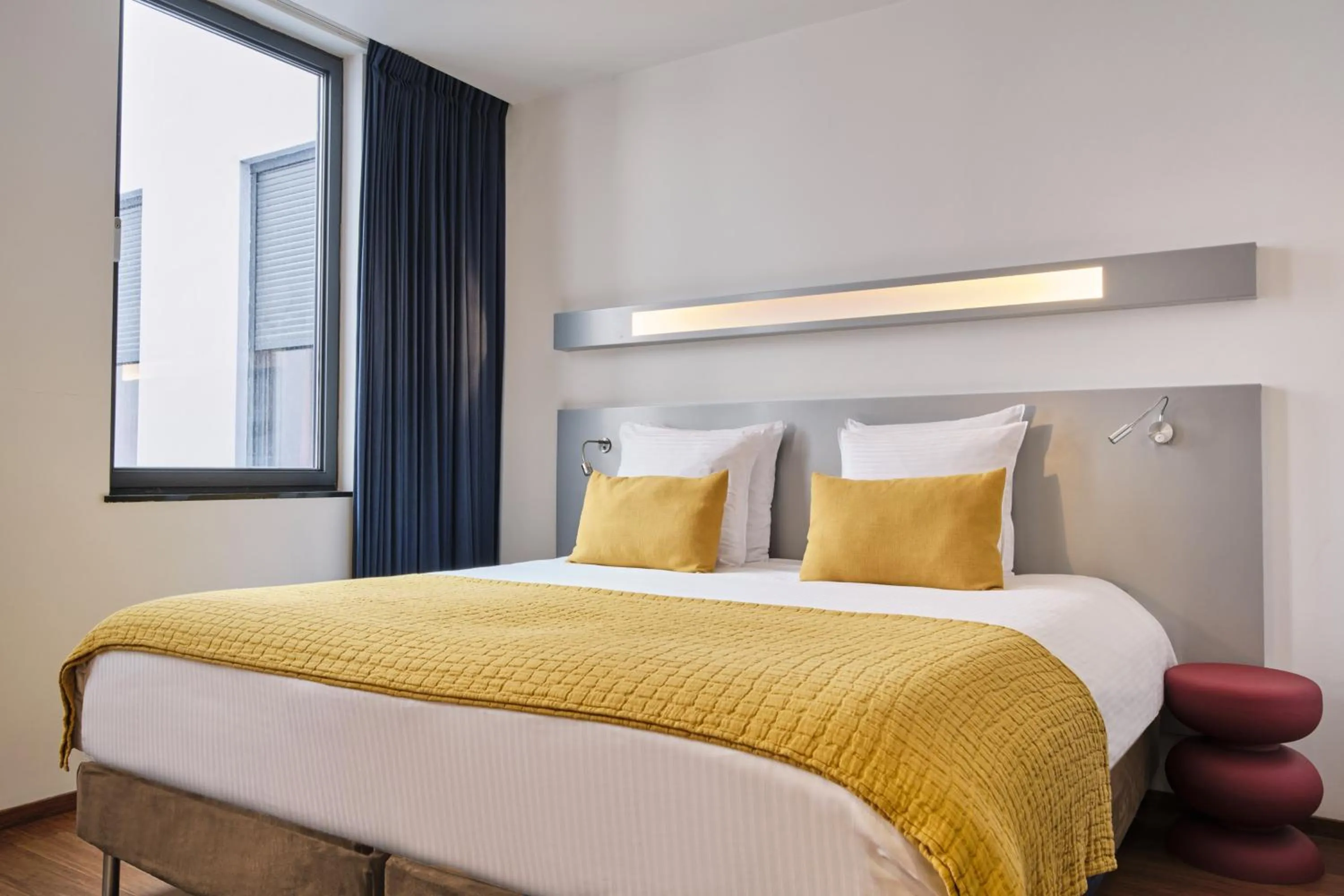 Bedroom, Bed in Hôtel Aqua by HappyCulture