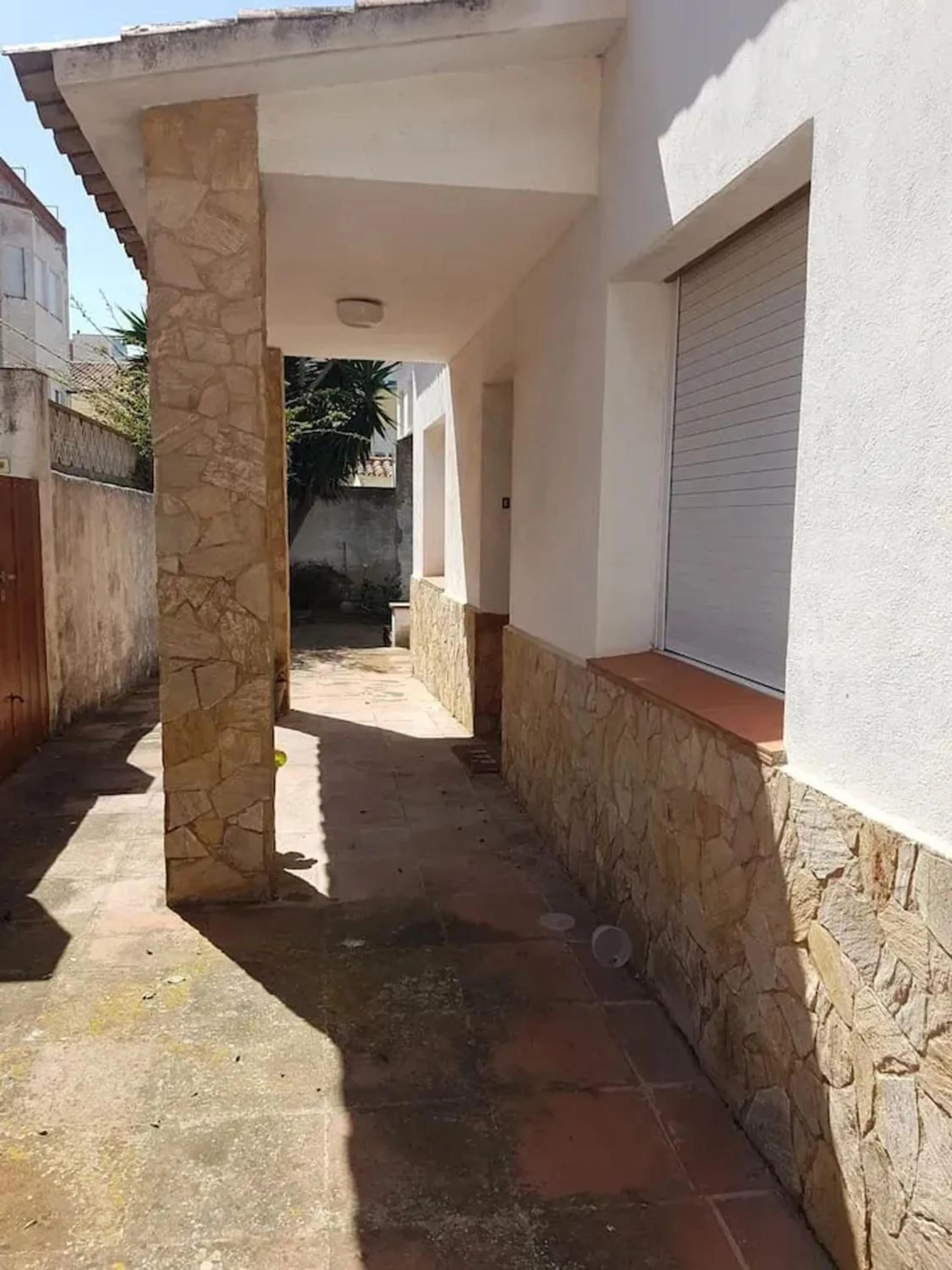 Balcony/Terrace in Charming House in Palamós near Beaches