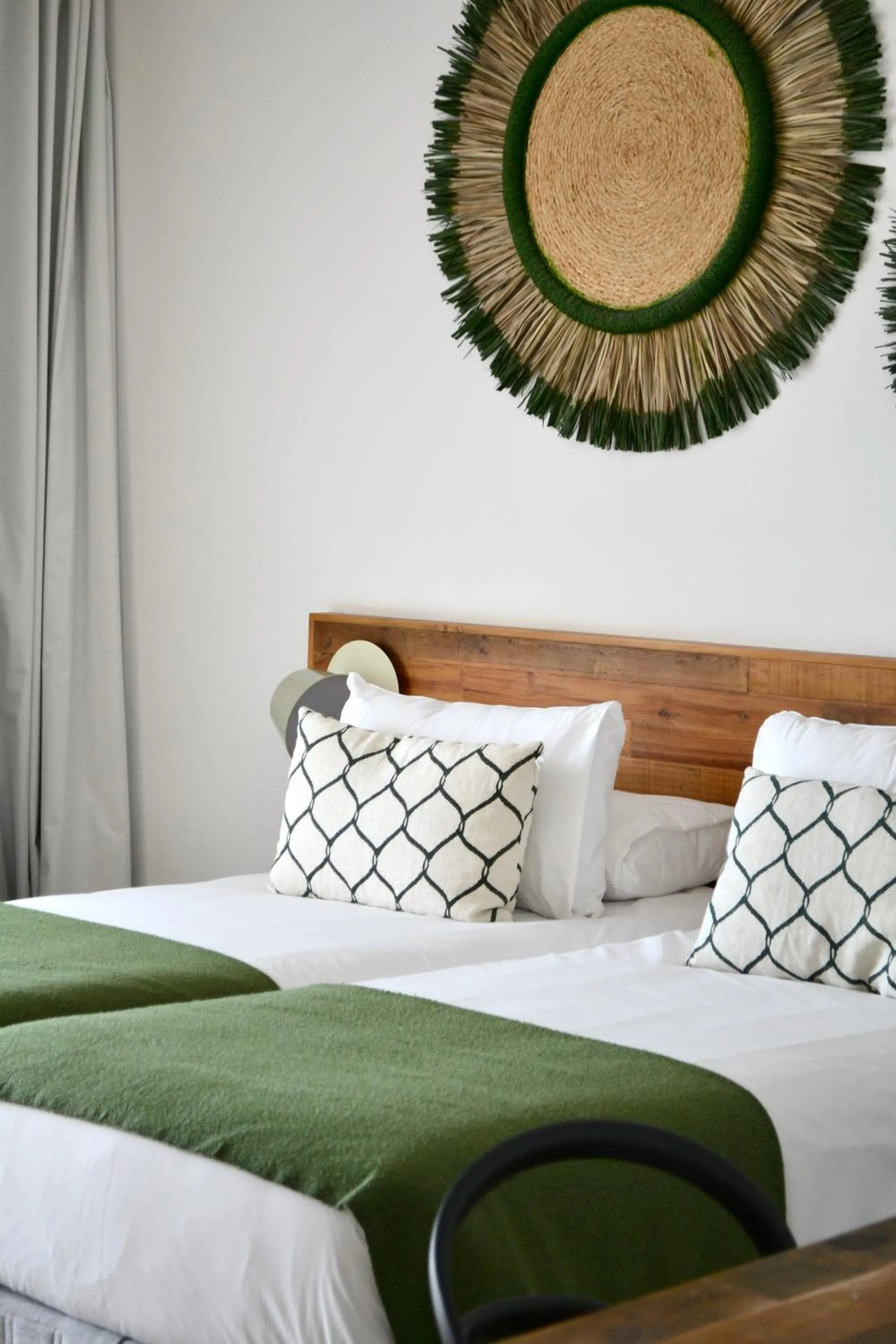 Decorative detail, Bed in Le Balamina