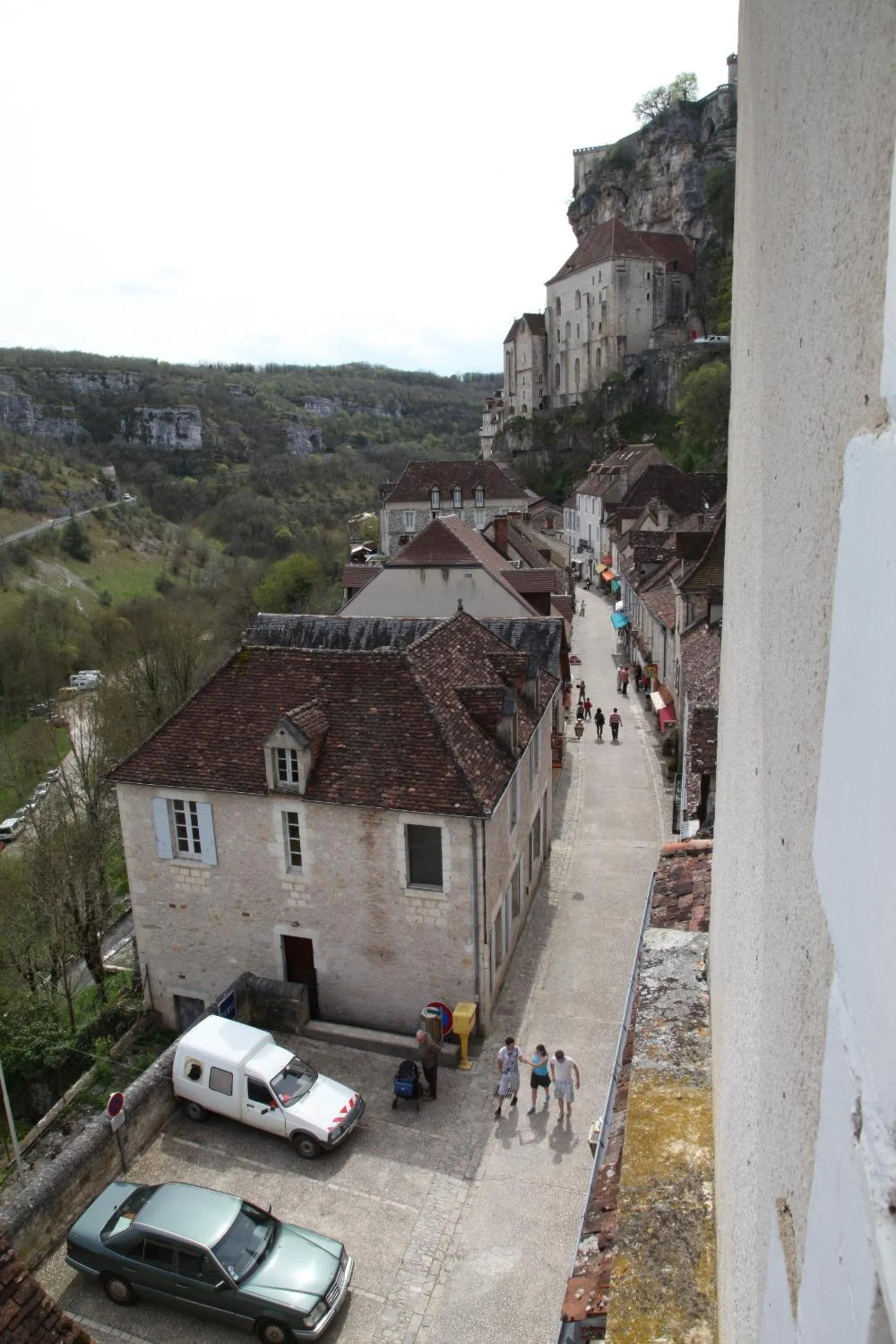 Bird's eye view in Hotel du Lion d'Or