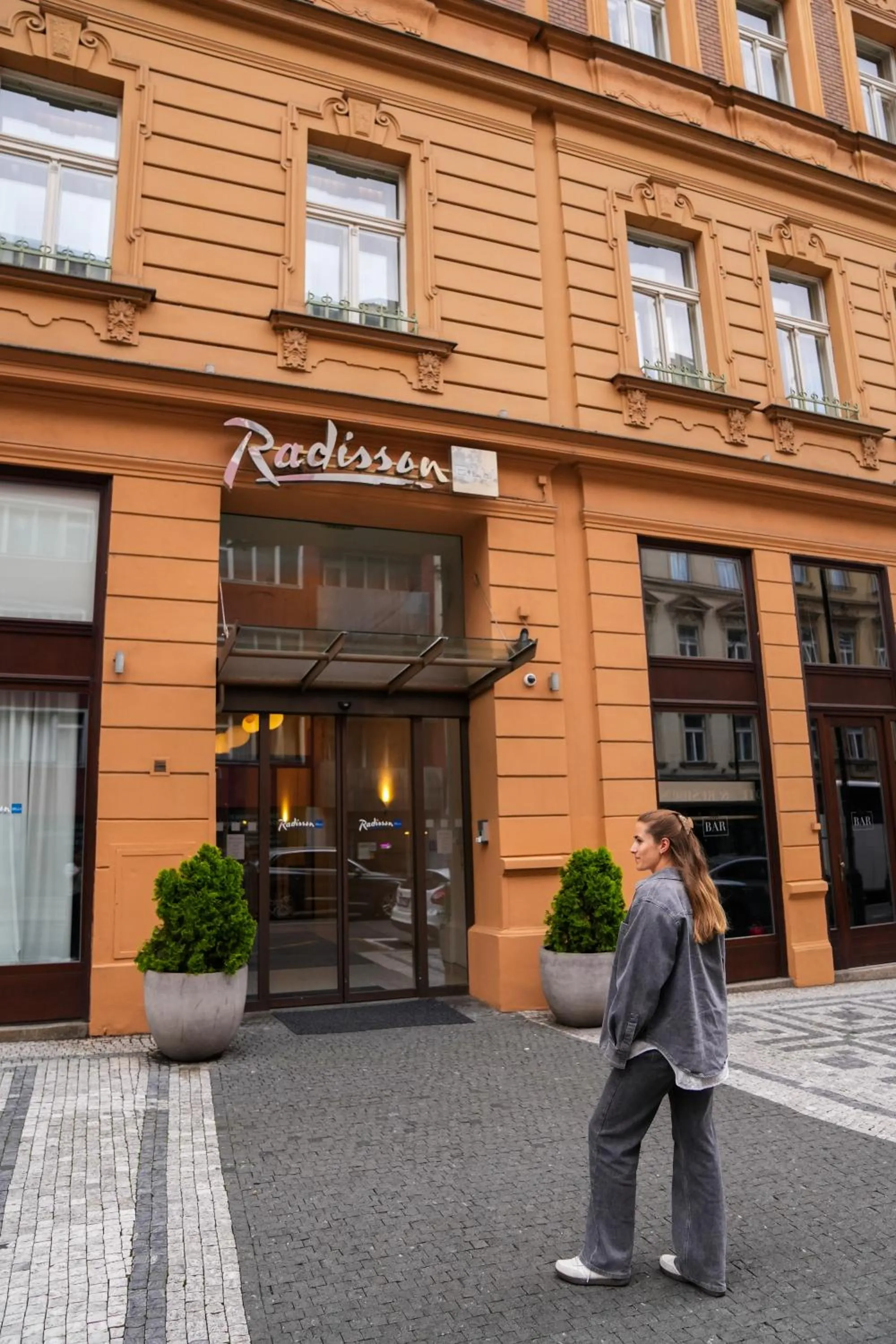 Property building in Radisson Blu Hotel Prague