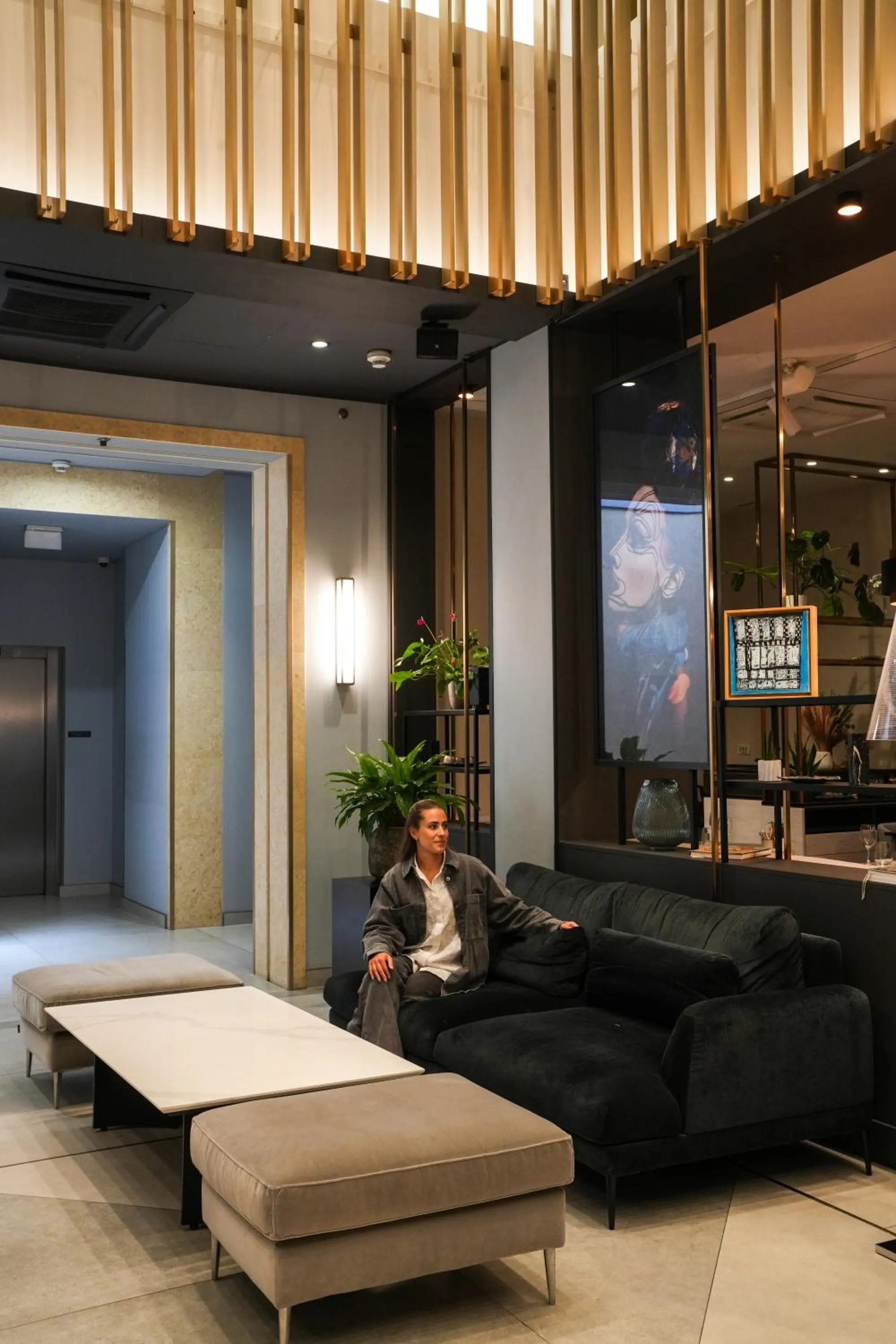 Lobby or reception in Radisson Blu Hotel Prague