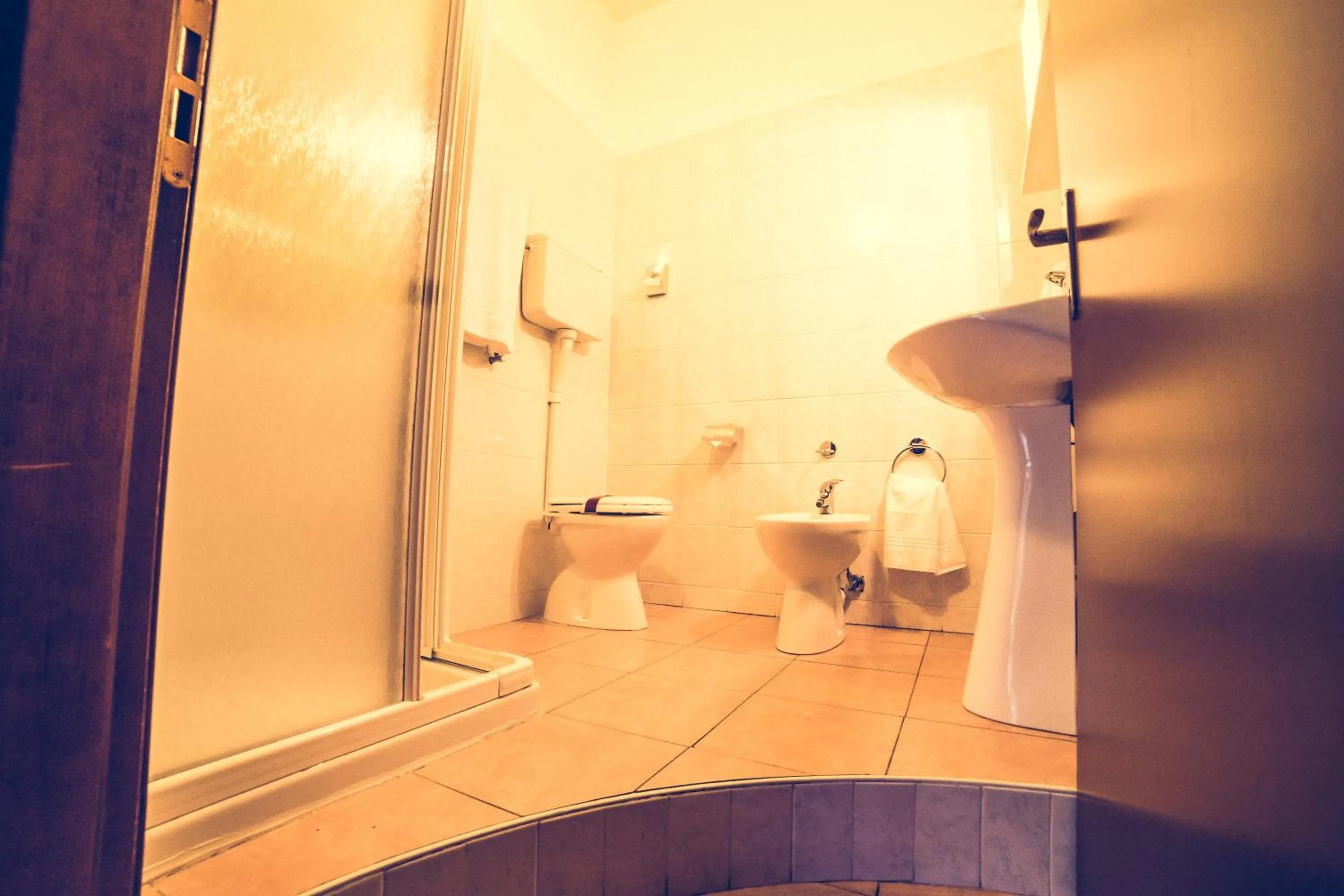 Bathroom in Hotel La Gaietta