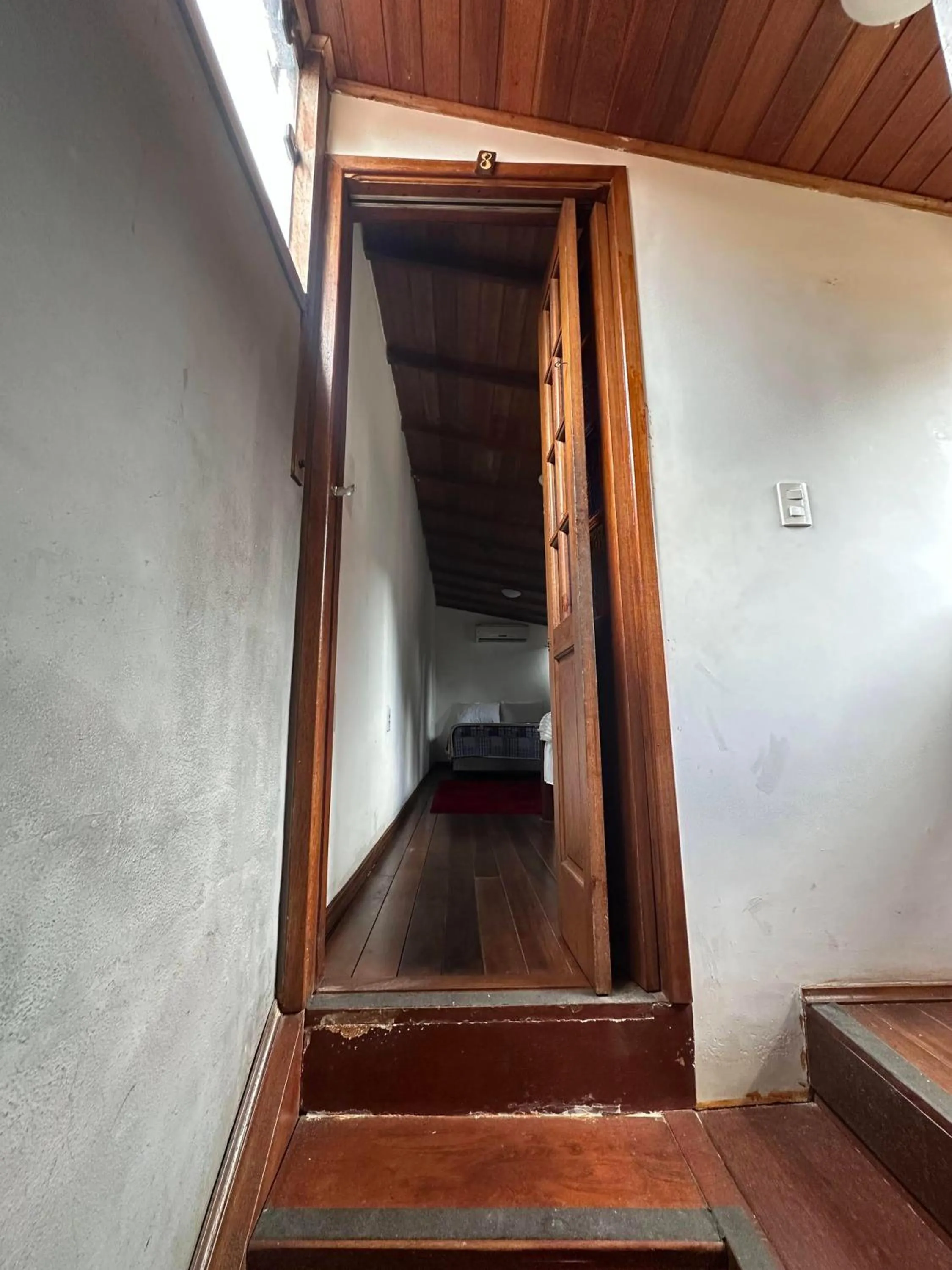 Bedroom, Bed in Biergarten Hostel