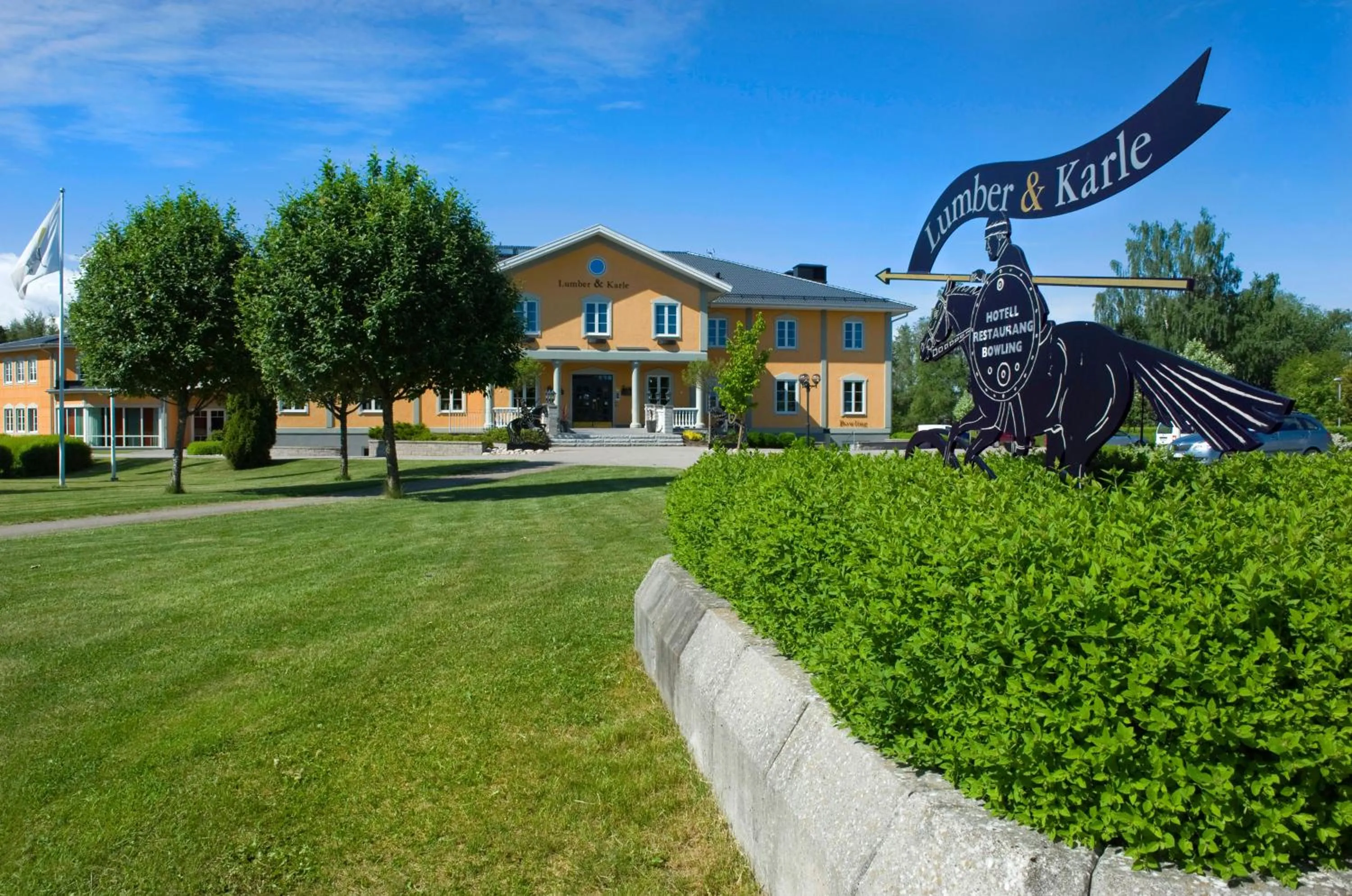 Property logo or sign in Lumber & Karle