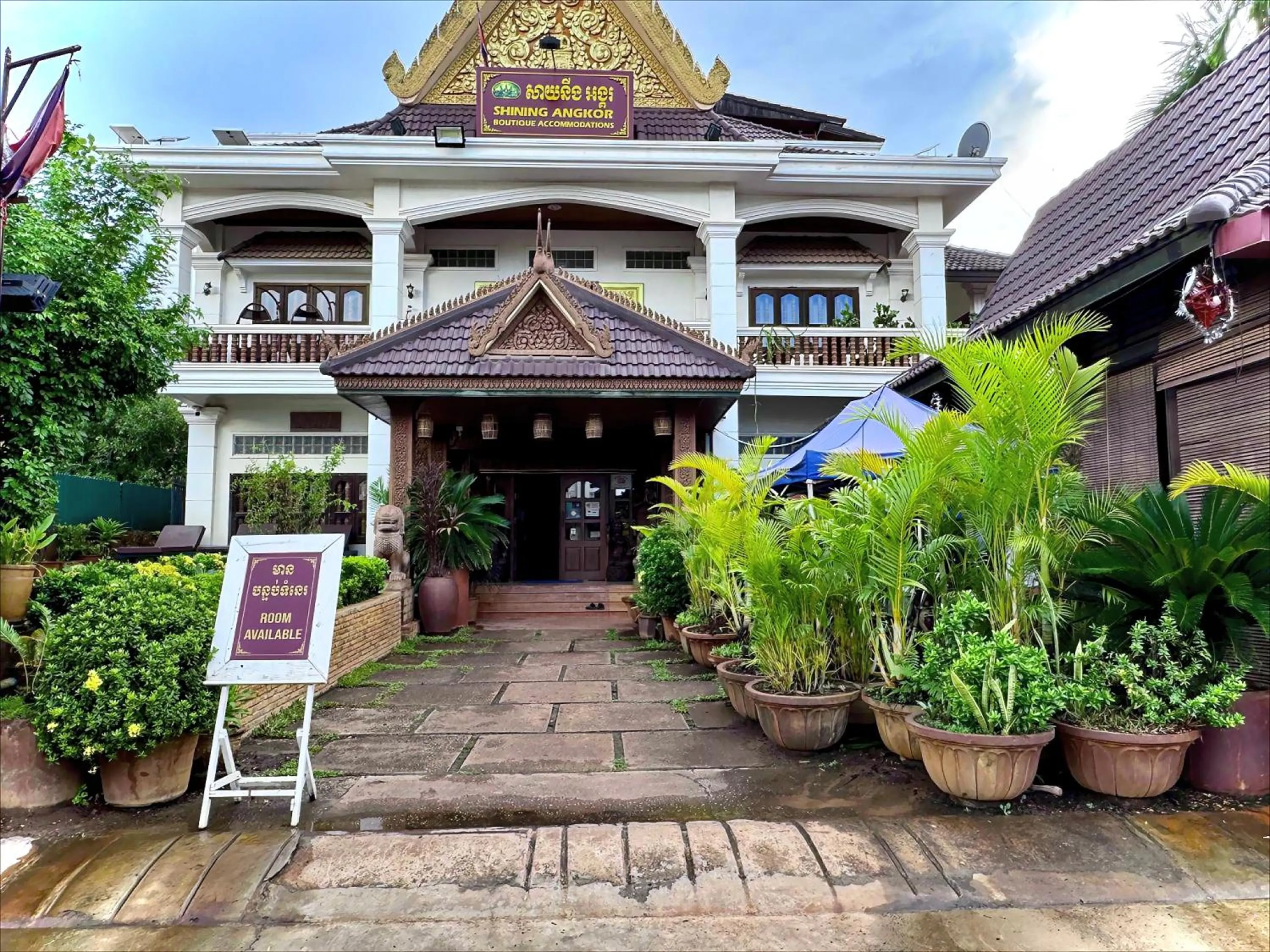 Facade/entrance in Shining Angkor Boutique Hotel