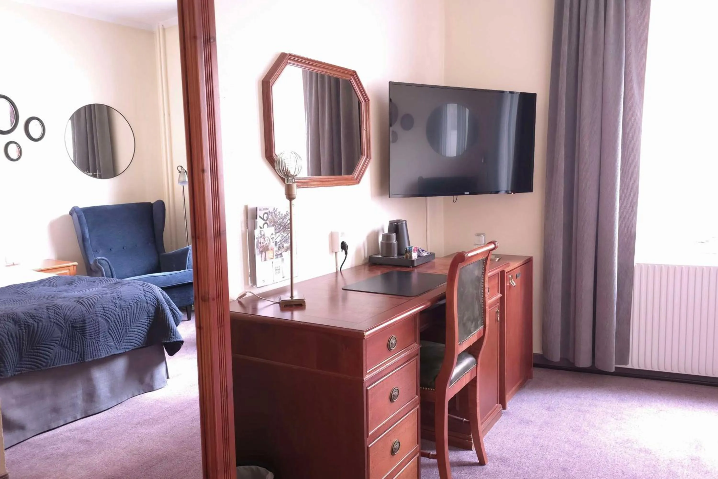 Bedroom, Bed in Best Western Centralhotellet