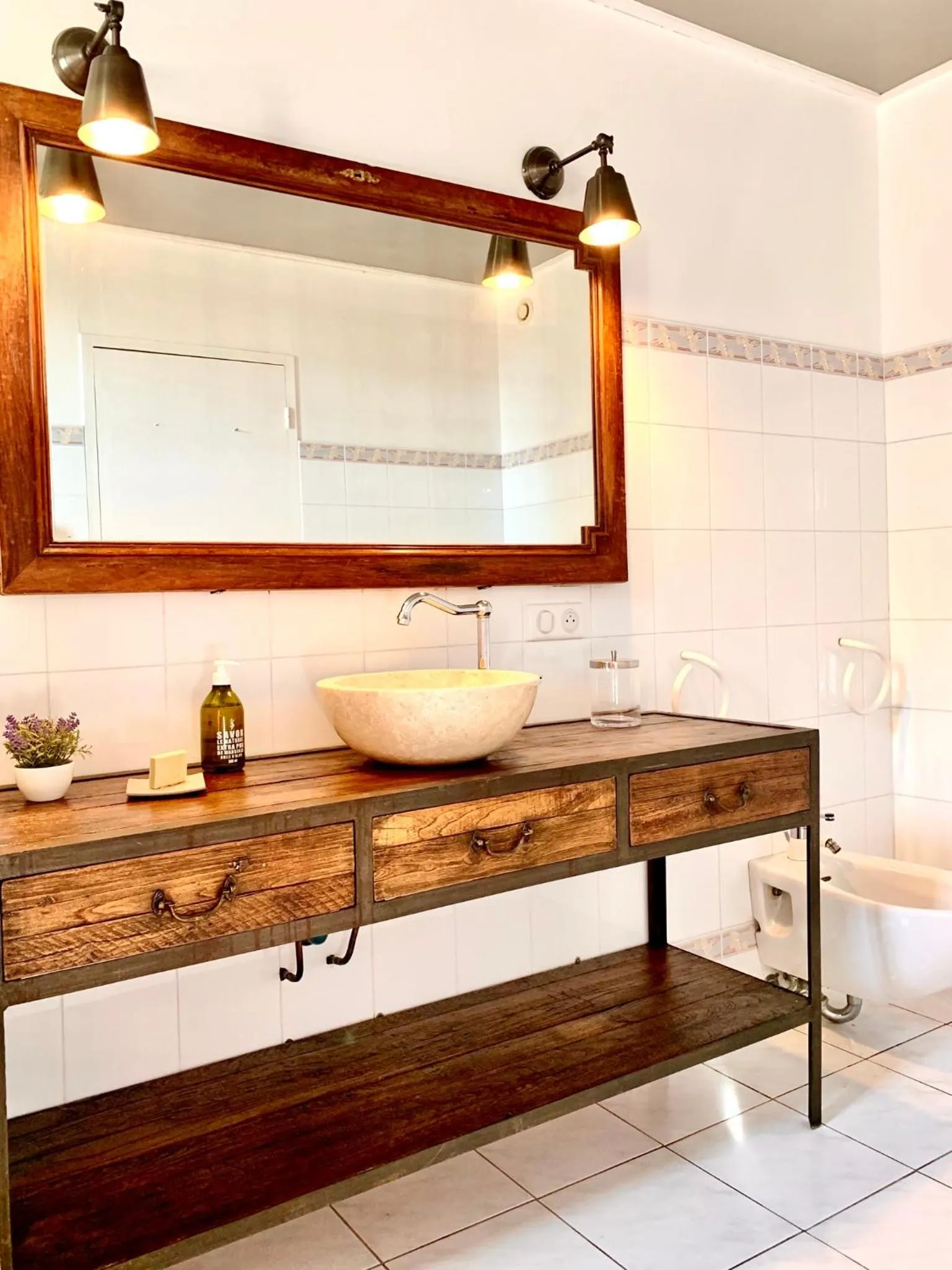 Bathroom in Mas des Prevots B&B