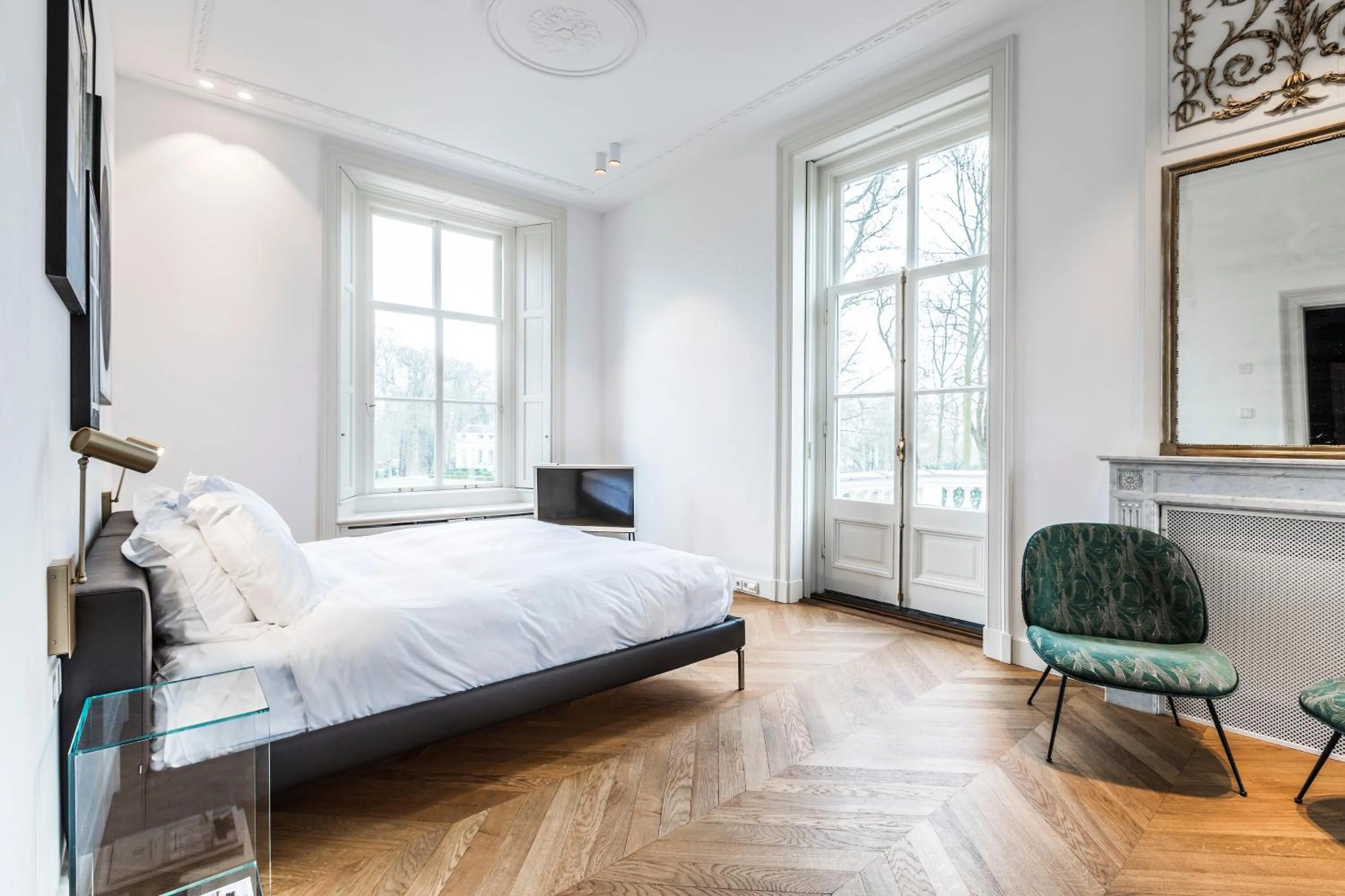 Bedroom, Bed in Parc Broekhuizen l Culinair landgoed