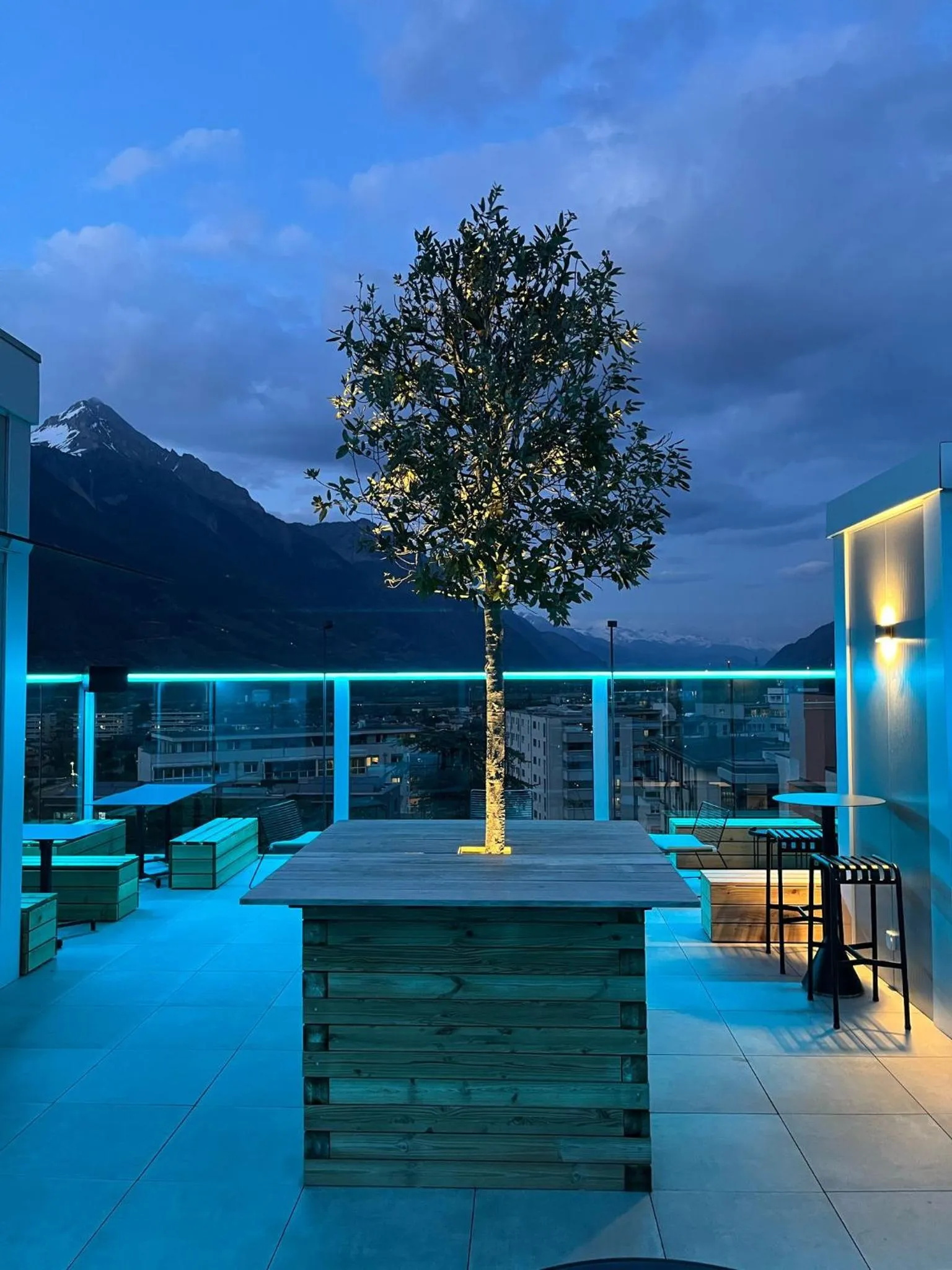 Patio in Campanile Martigny