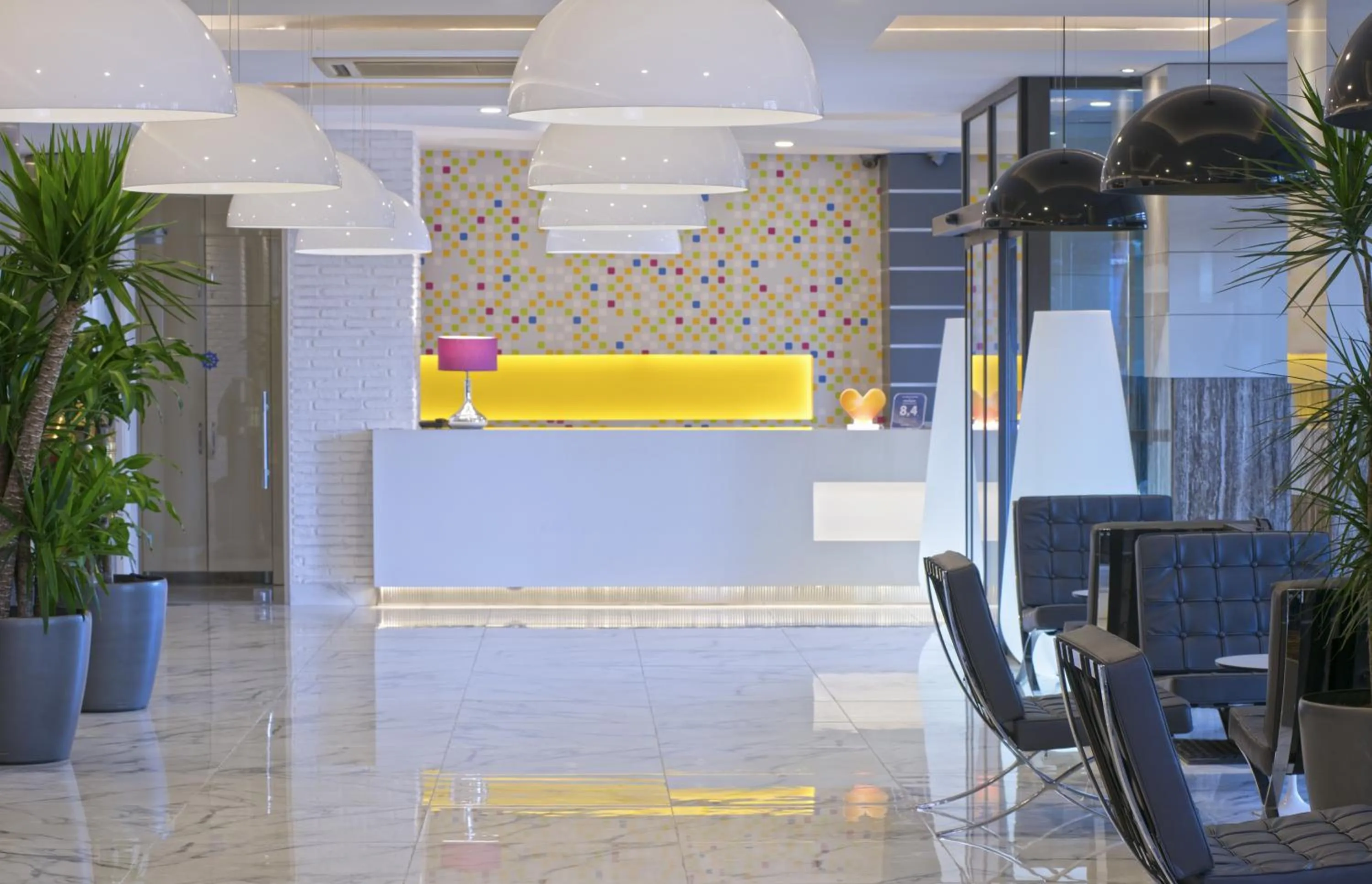 Lobby or reception in Kaptan Hotel