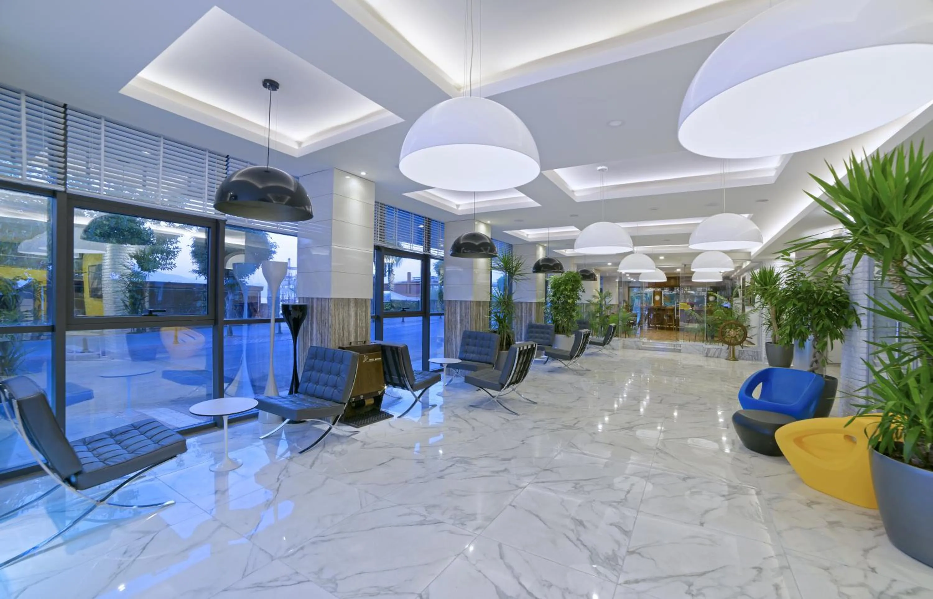 Lobby or reception in Kaptan Hotel