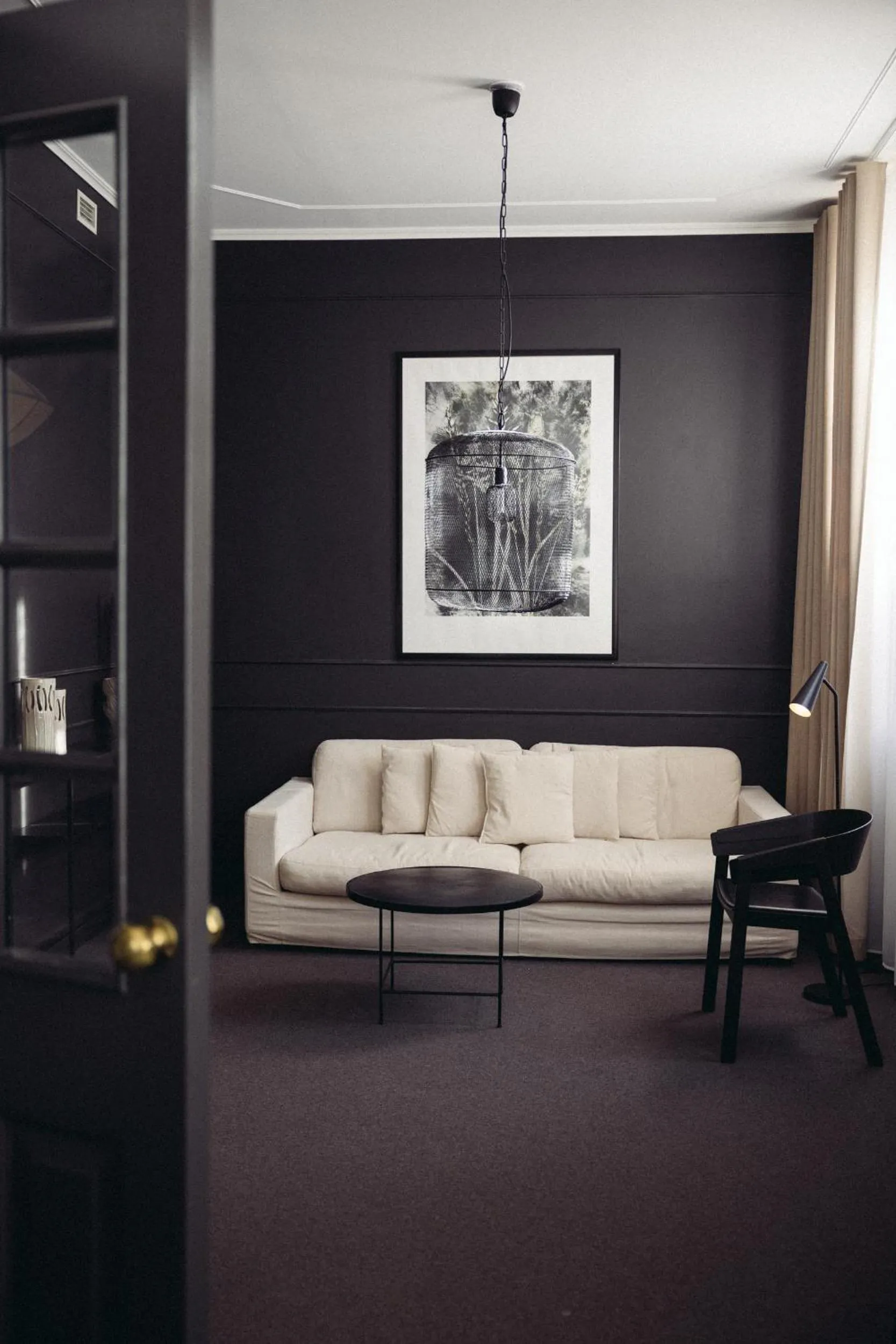 Seating area in Varbergs Kusthotell