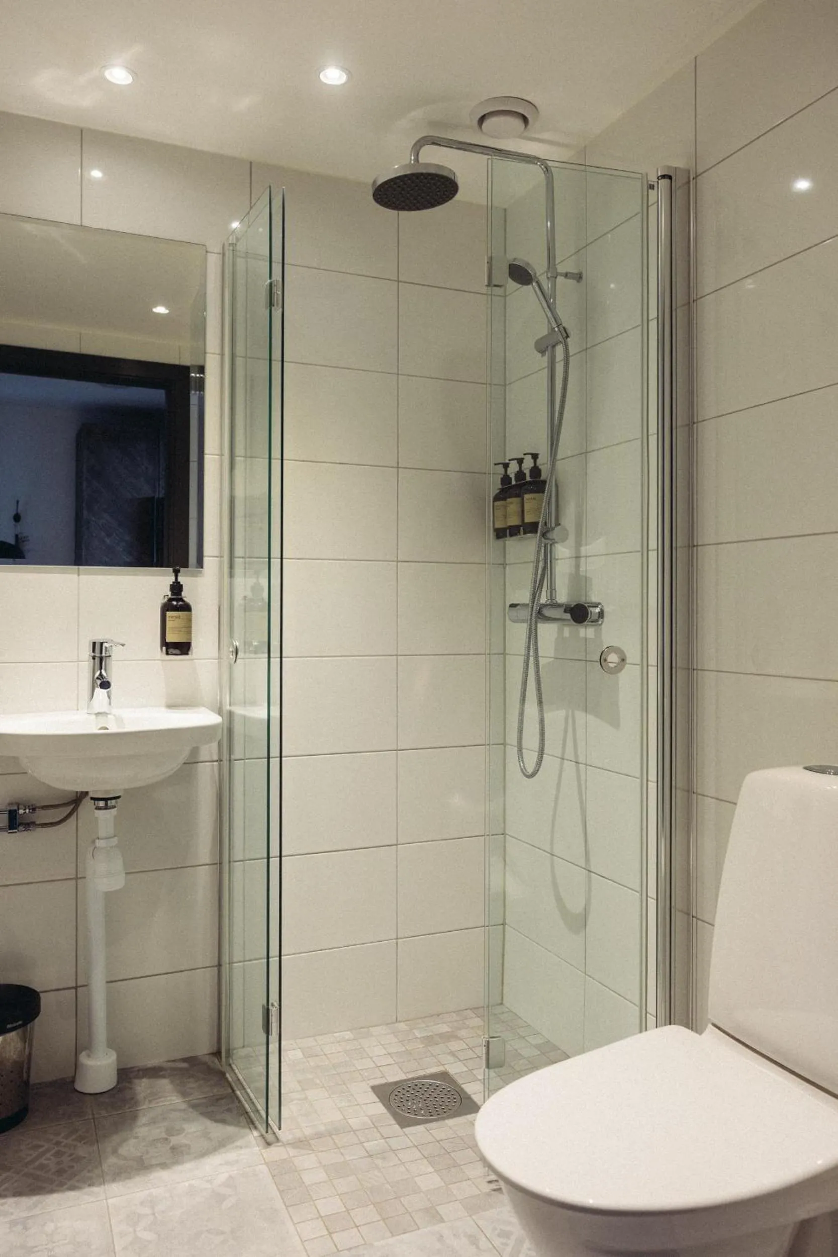 Shower in Varbergs Kusthotell