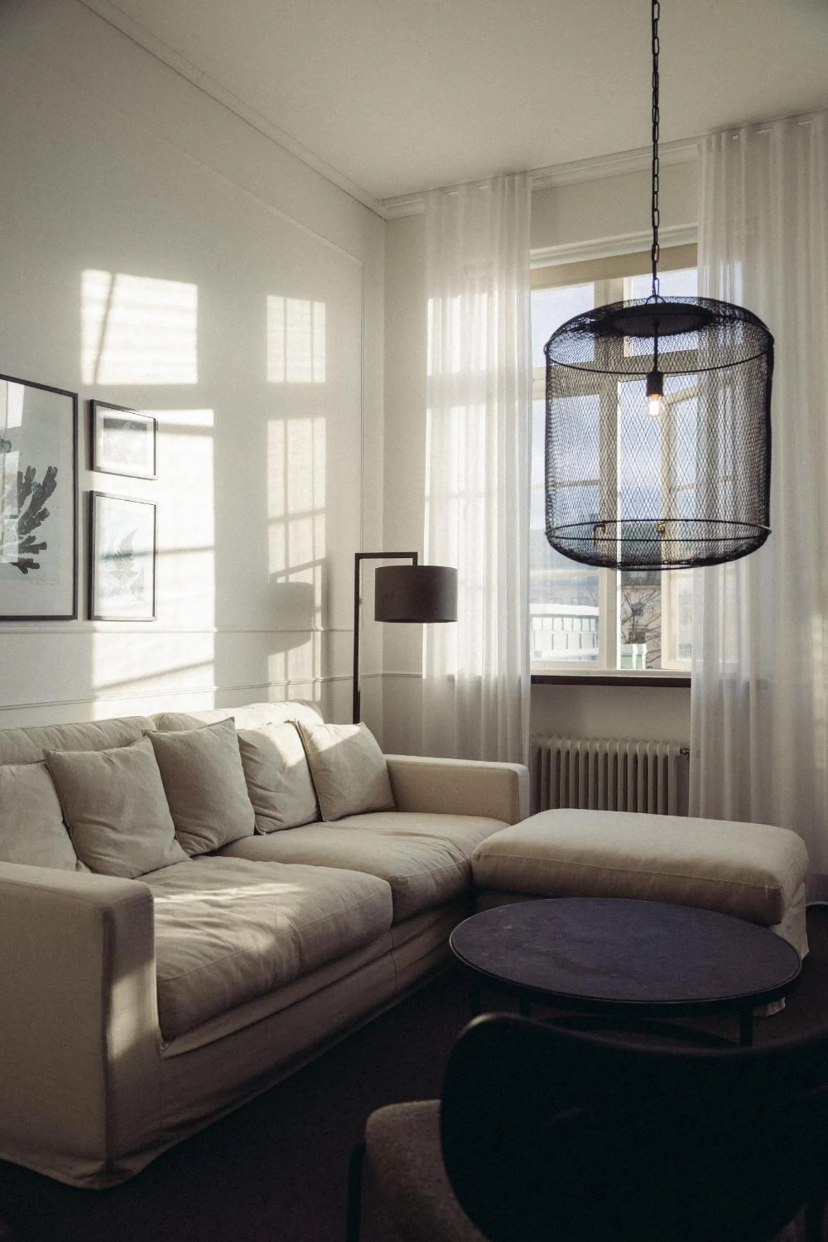 Seating area in Varbergs Kusthotell