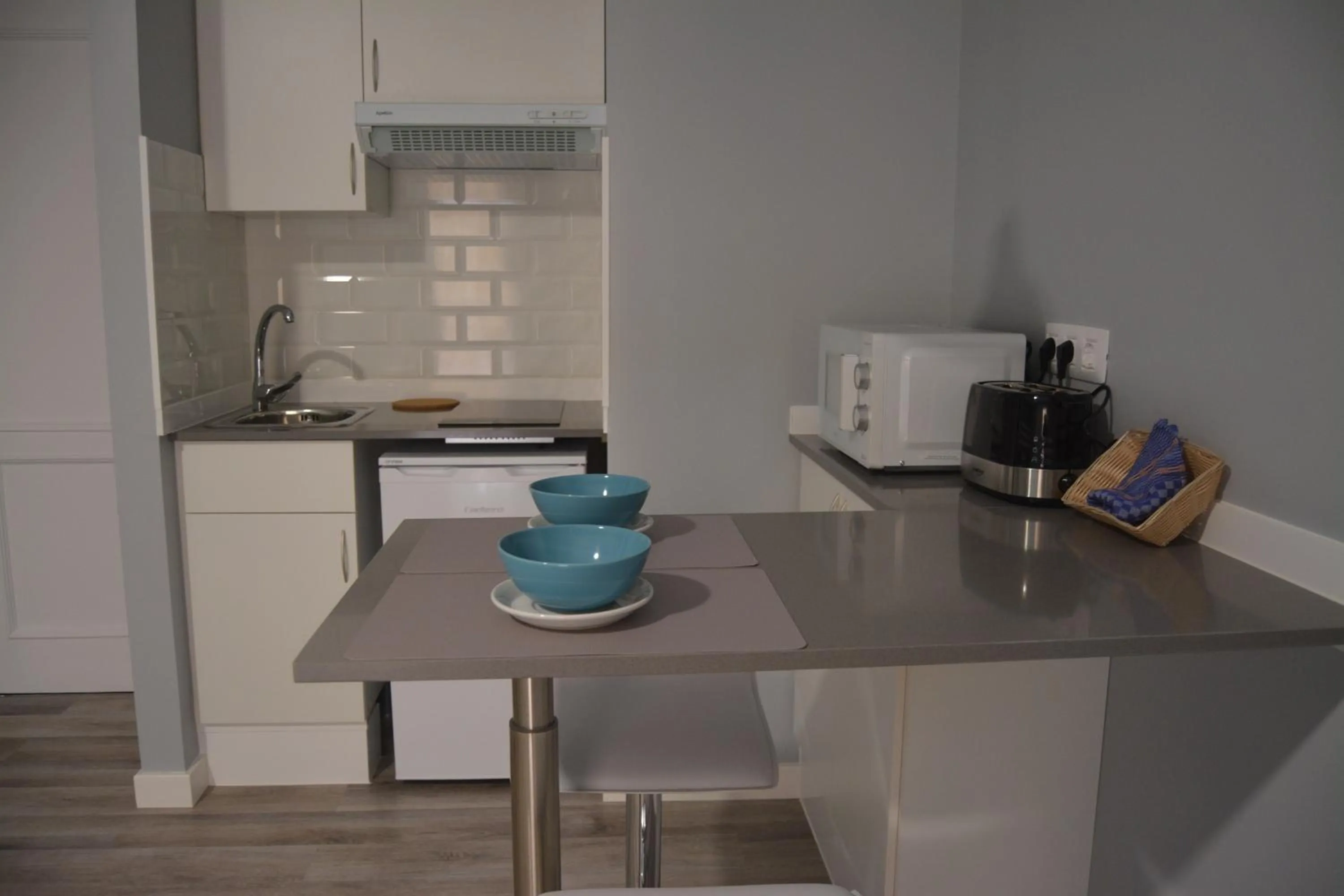 Kitchen or kitchenette in Apartamentos RF Bambi Adults Only