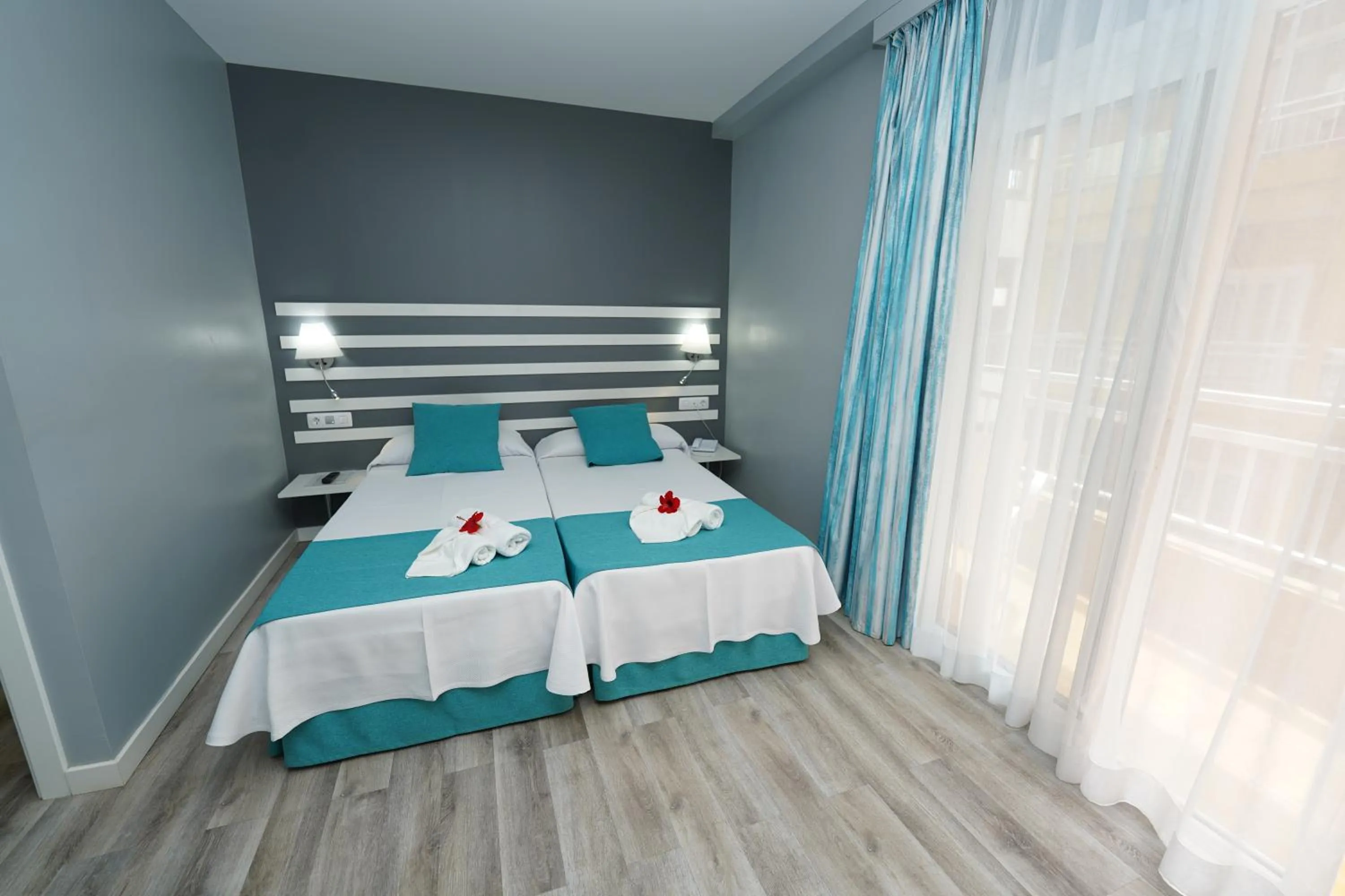Bedroom, Bed in Apartamentos RF Bambi Adults Only