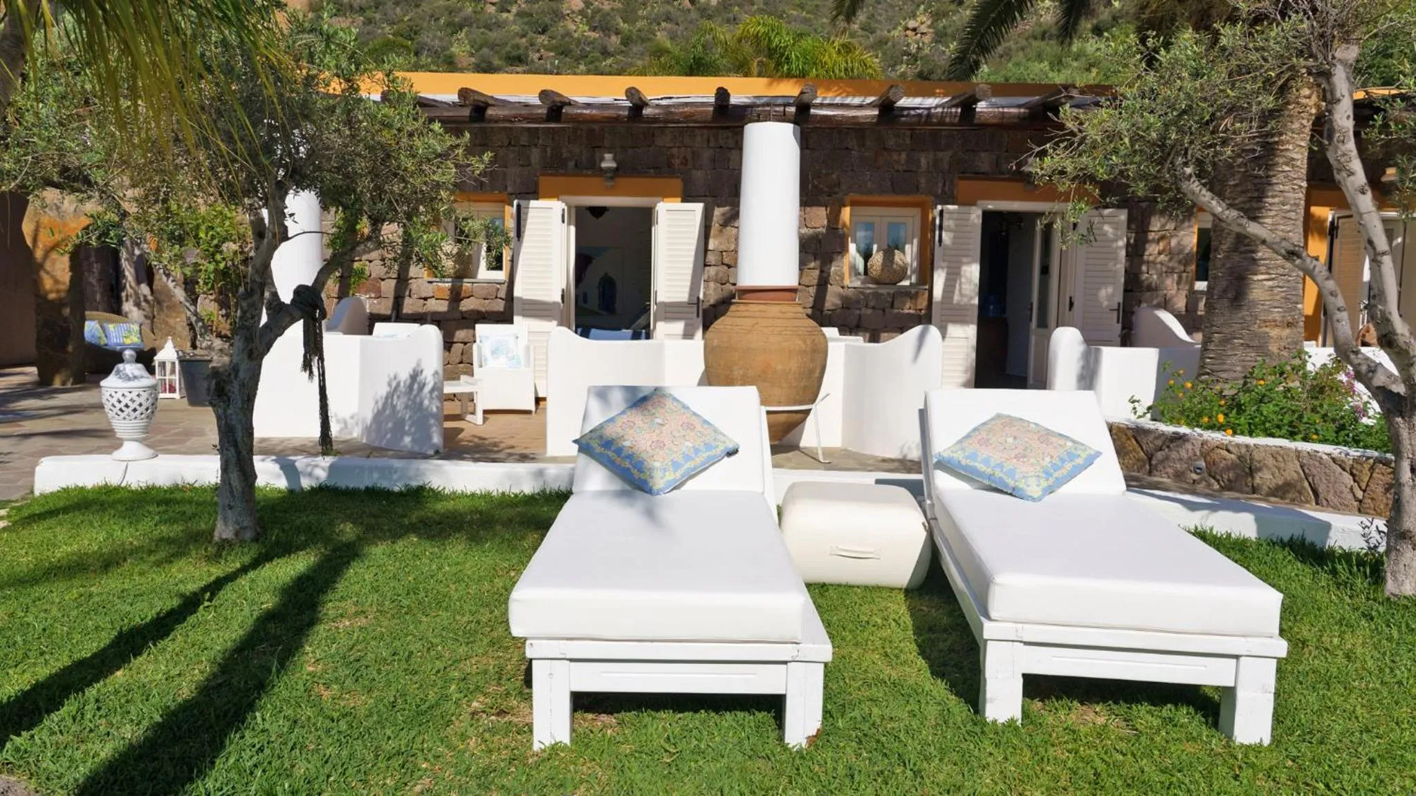 Garden in Hotel Oasi