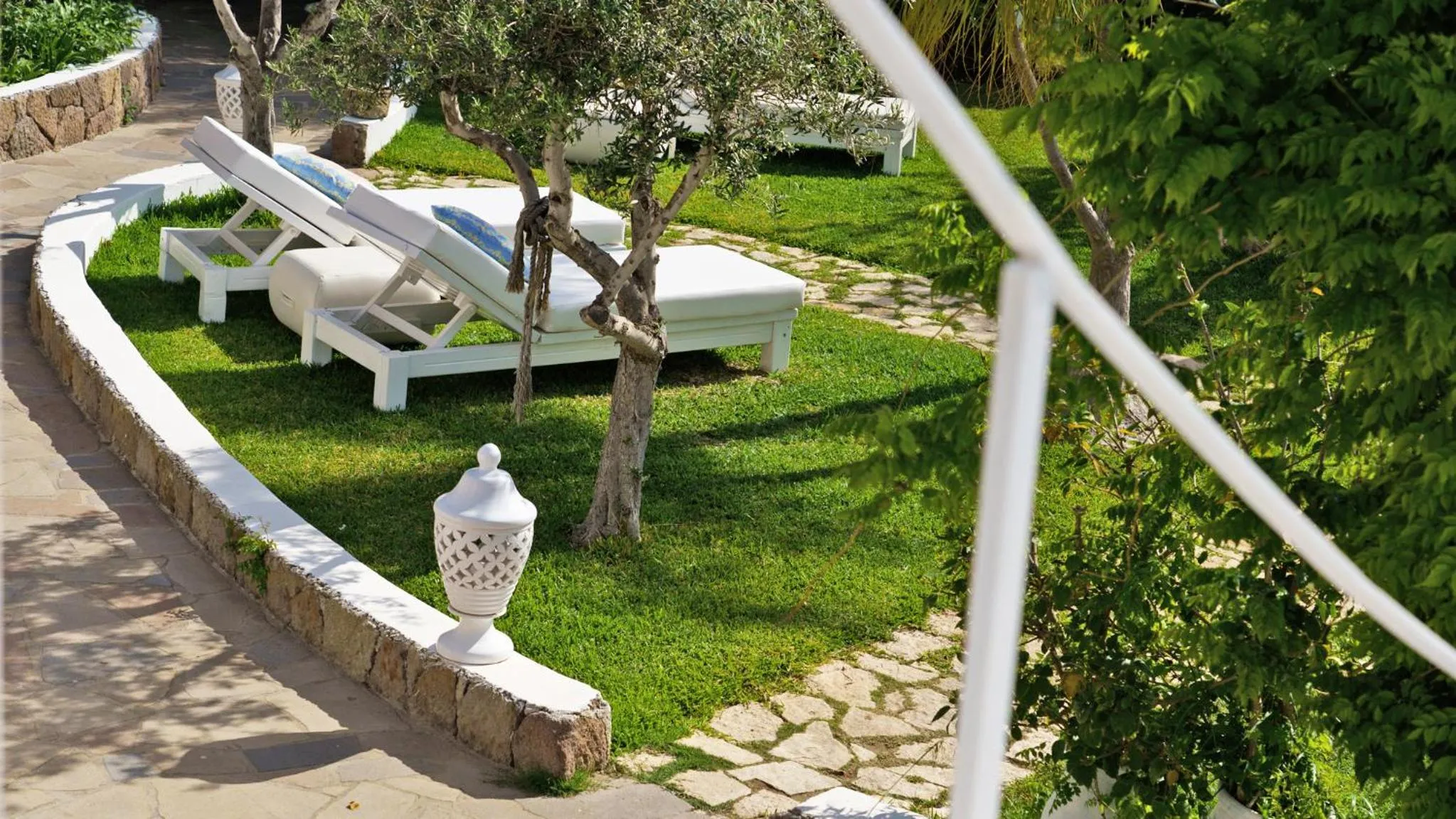 Garden in Hotel Oasi