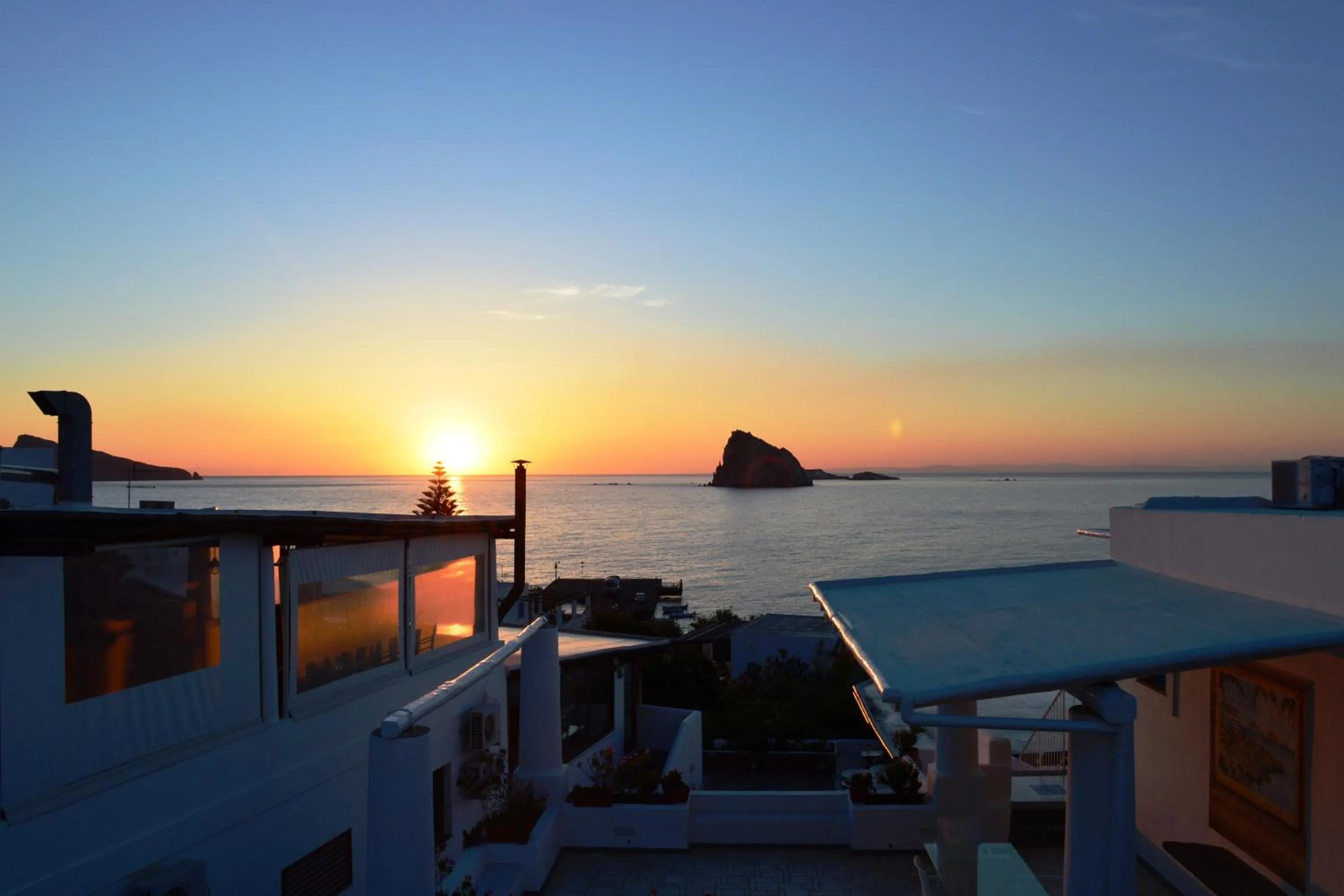 Balcony/Terrace in Hotel Oasi