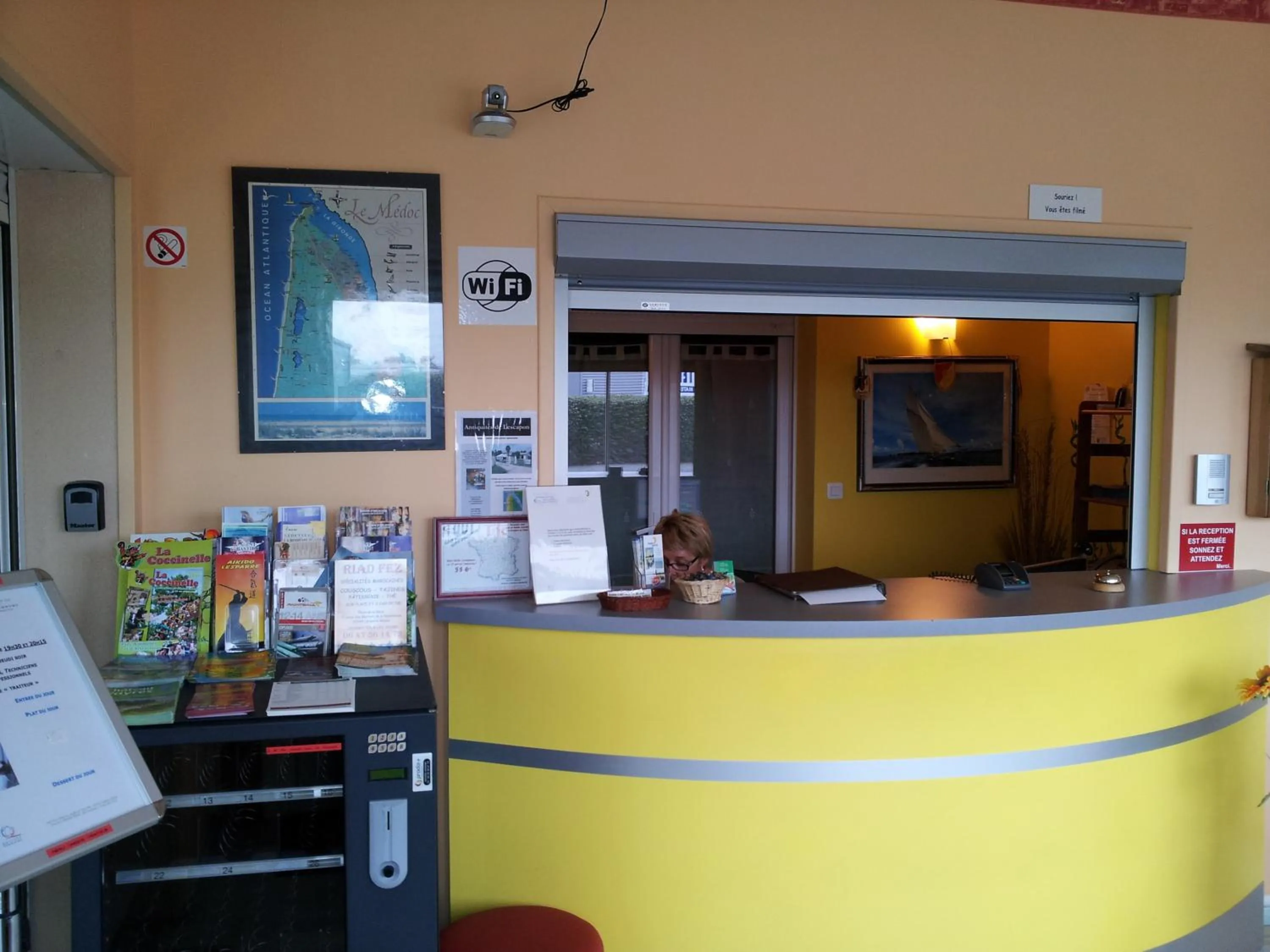 Lobby or reception in Tour Hôtel