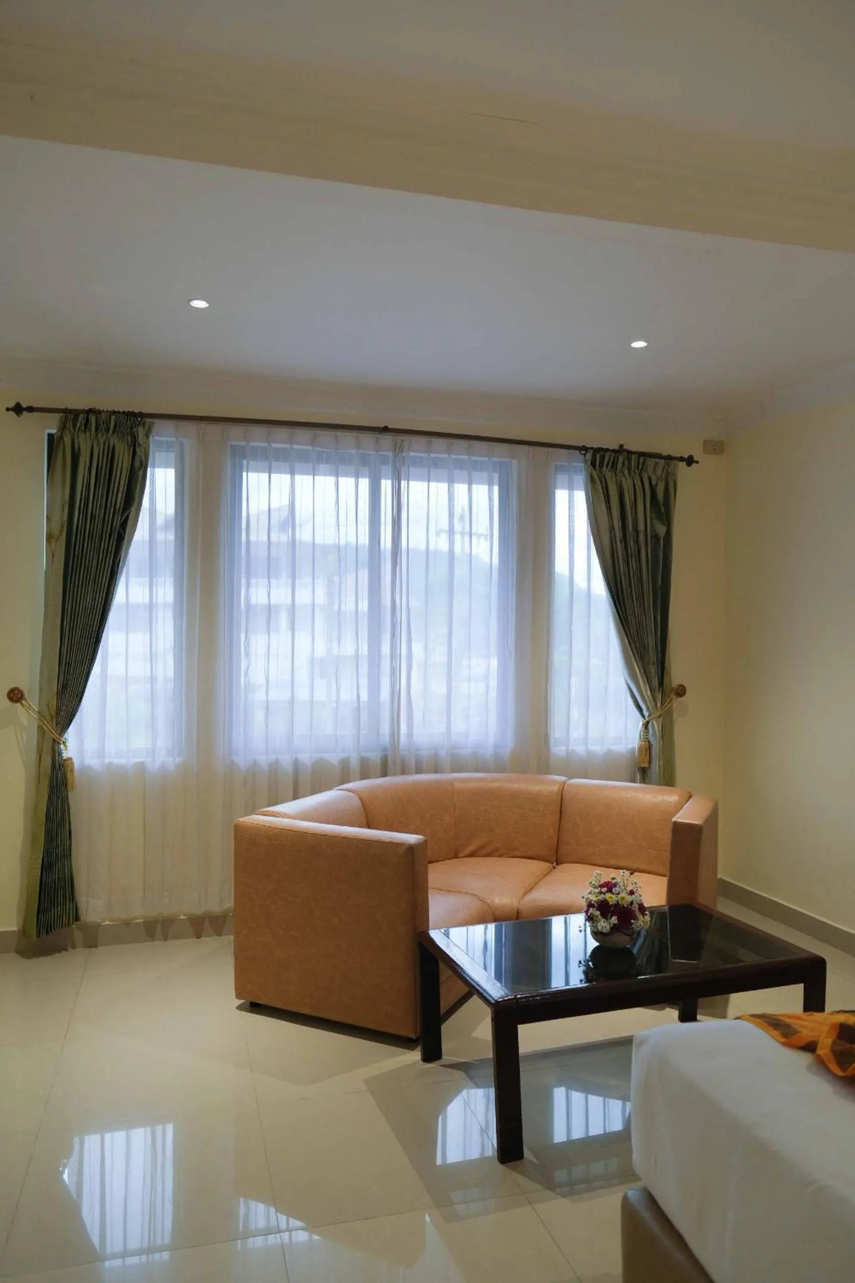 Seating area in Khas Parapat