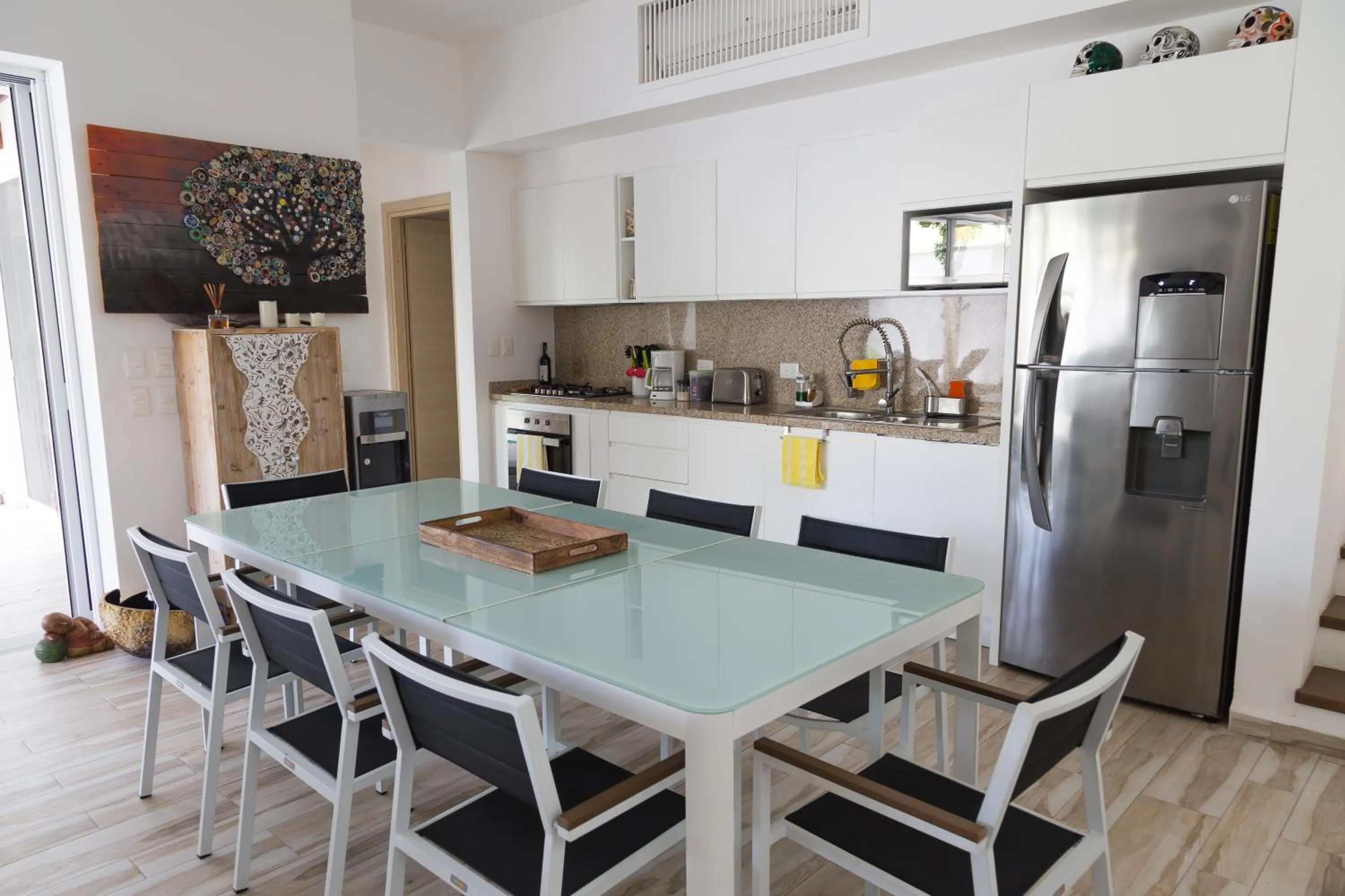 Kitchen or kitchenette in Luxury Private Villas , Private Pool, Private garden, Jacuzzi, 24hours security