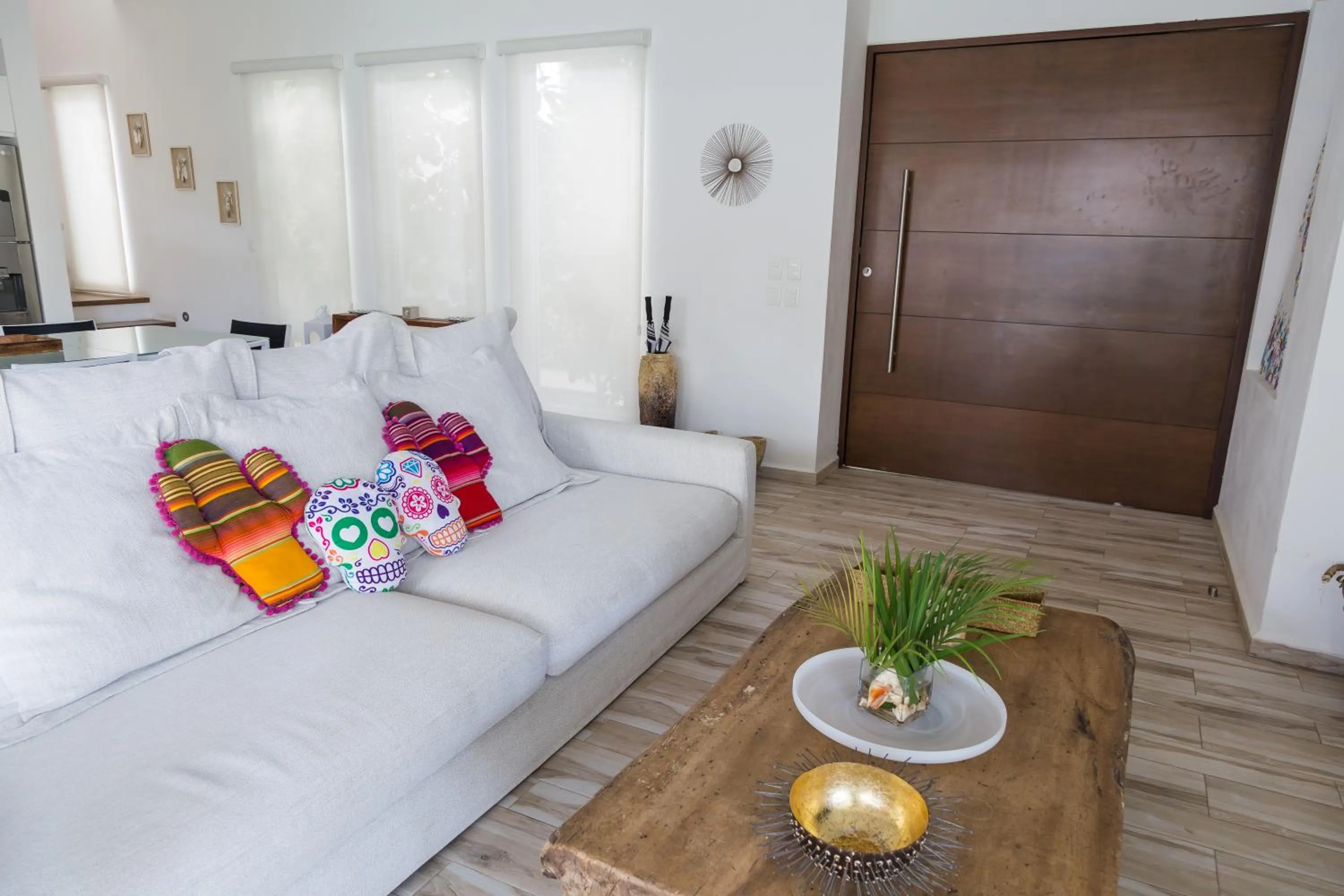 Living room, Bed in Luxury Private Villas , Private Pool, Private garden, Jacuzzi, 24hours security