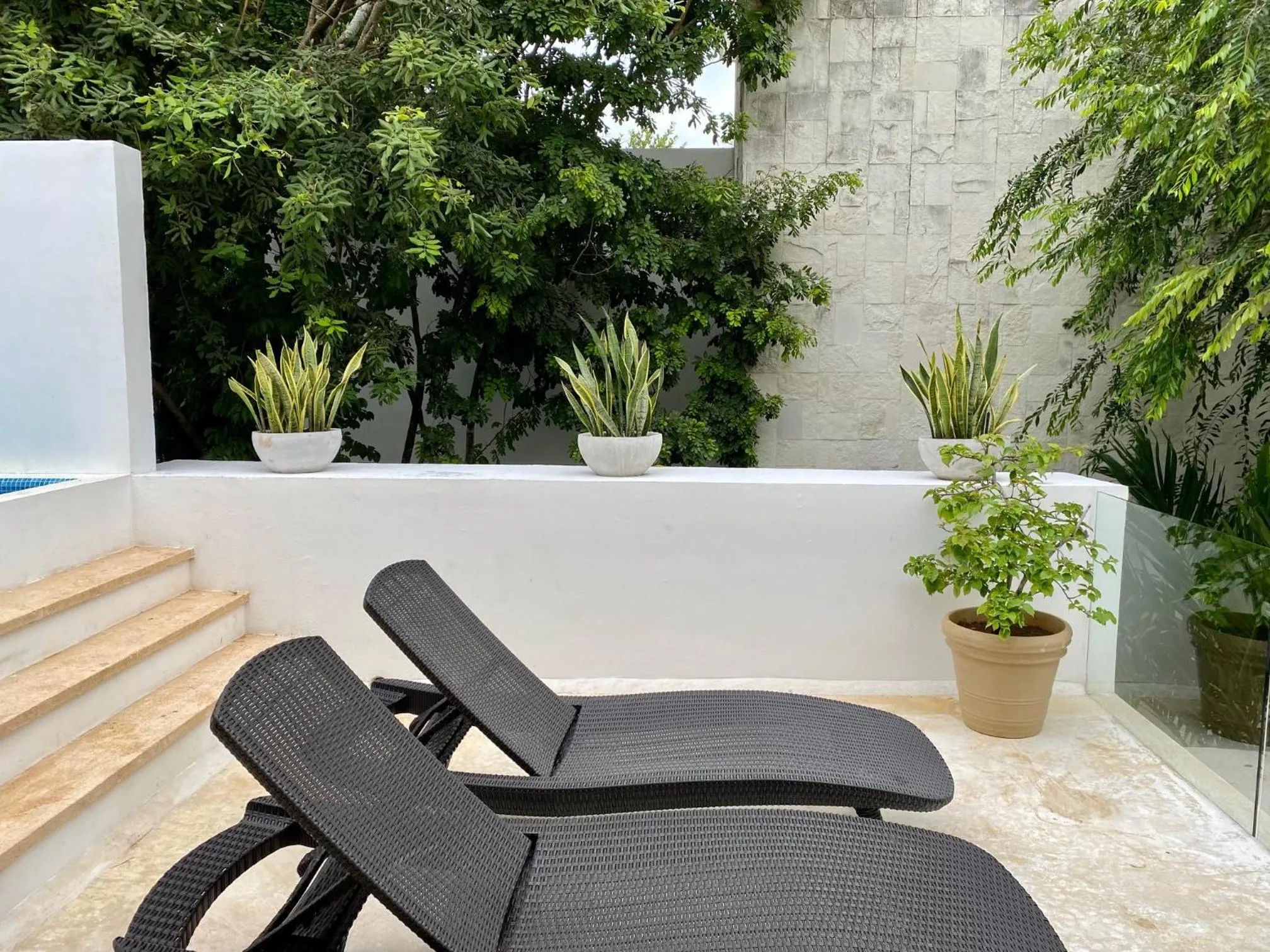 Balcony/Terrace in Luxury Private Villas , Private Pool, Private garden, Jacuzzi, 24hours security