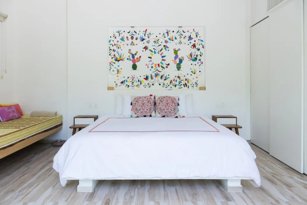 Bed in Luxury Private Villas , Private Pool, Private garden, Jacuzzi, 24hours security