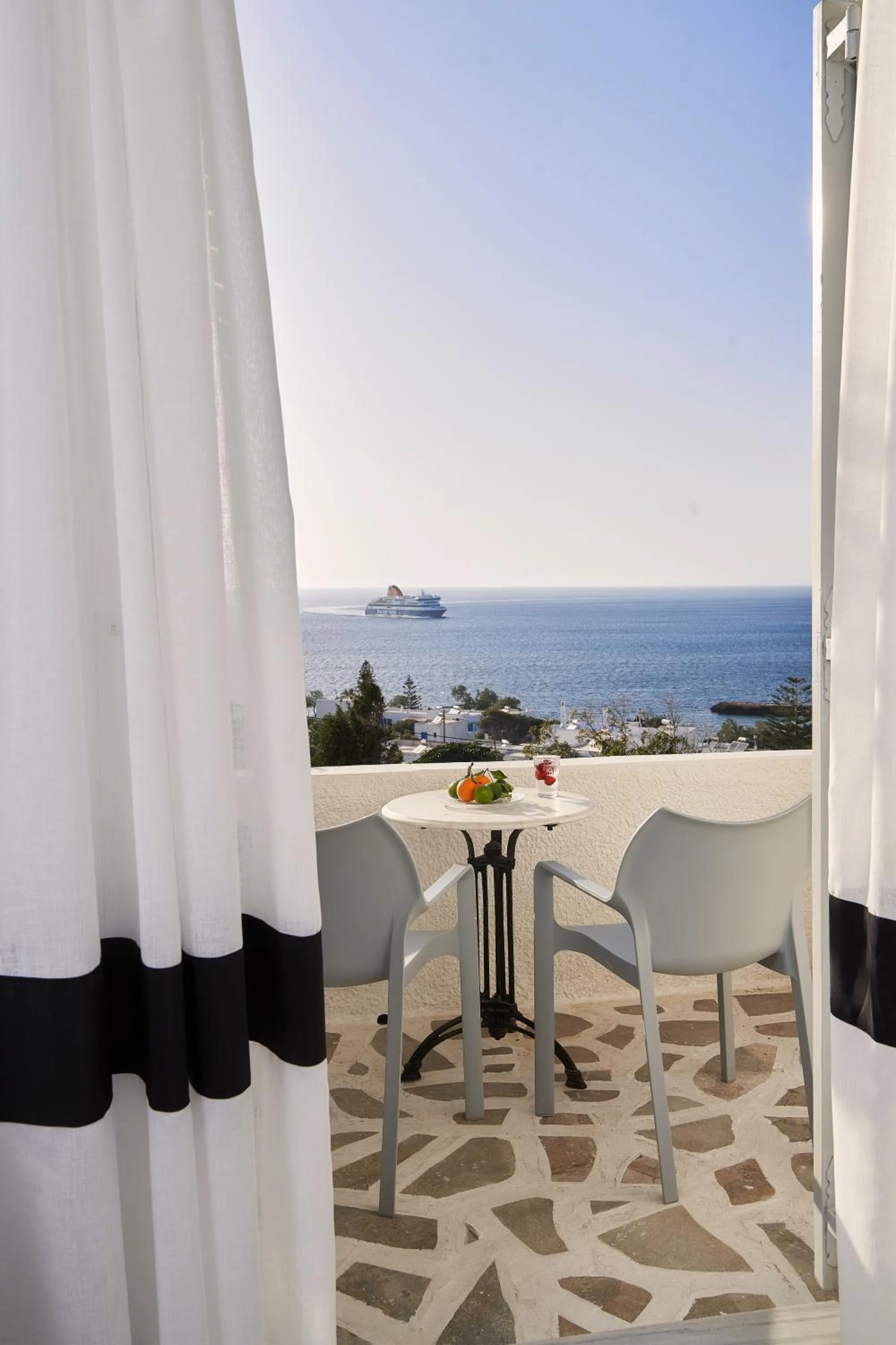 Balcony/Terrace in High Mill Paros Hotel