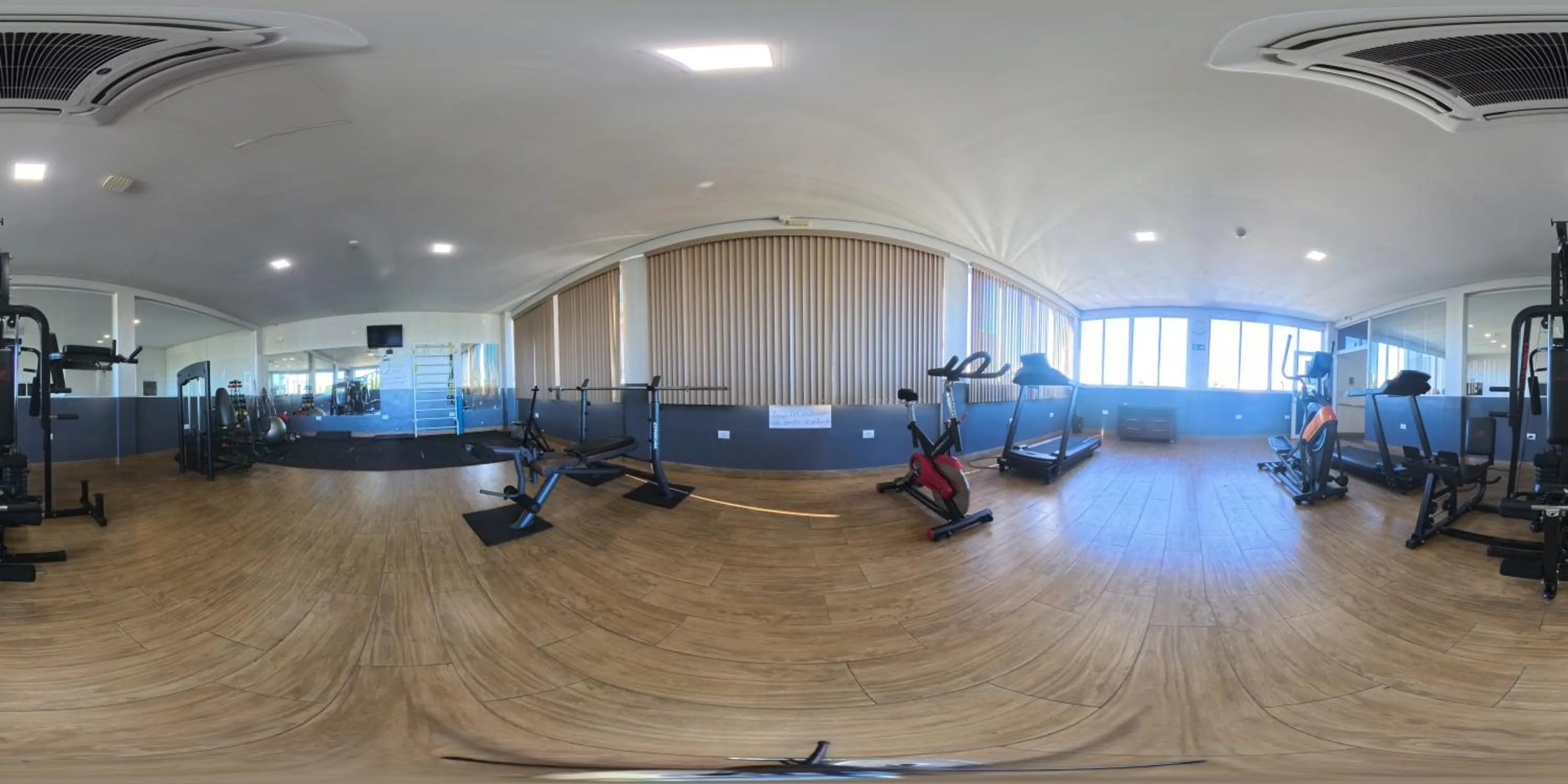Fitness centre/facilities in Hotel Três Fronteiras