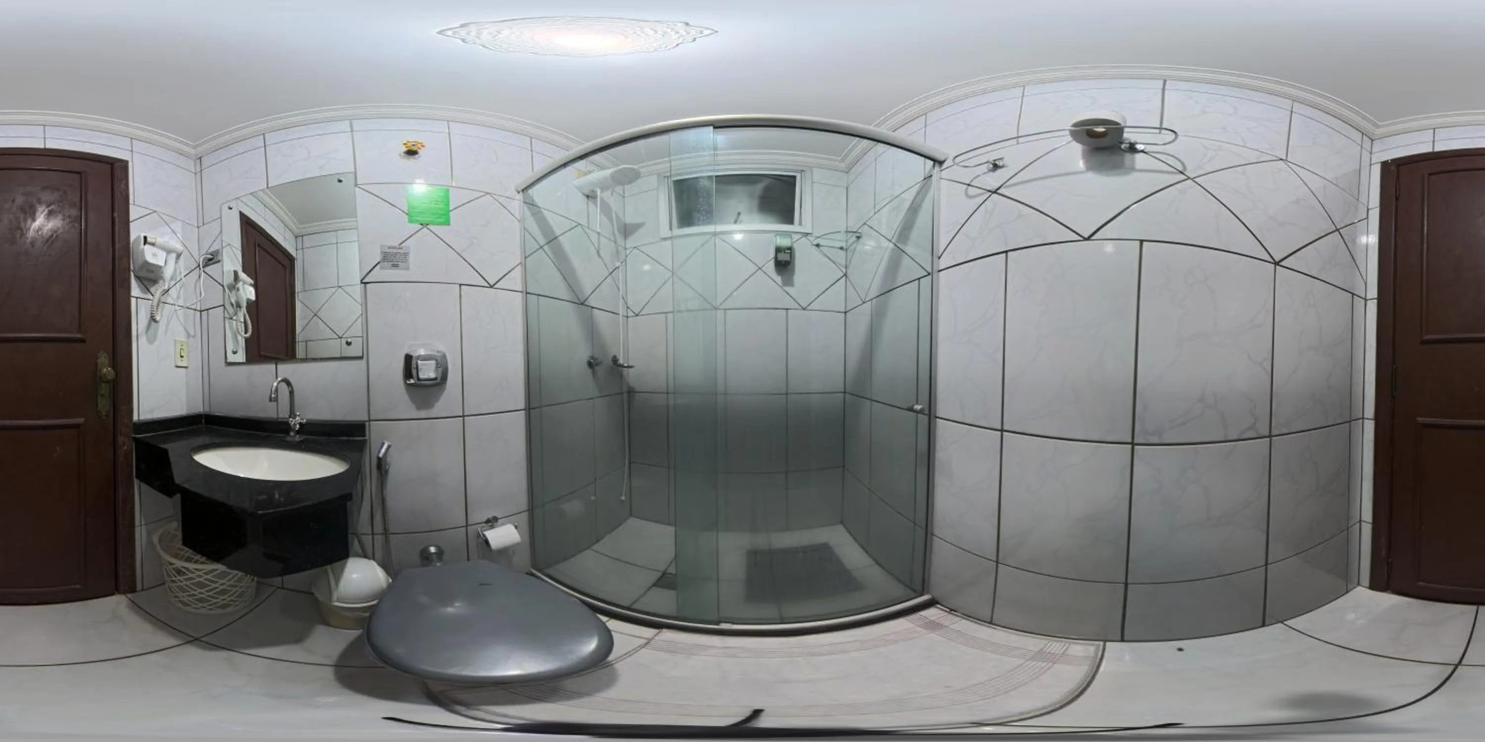 Bathroom in Hotel Três Fronteiras