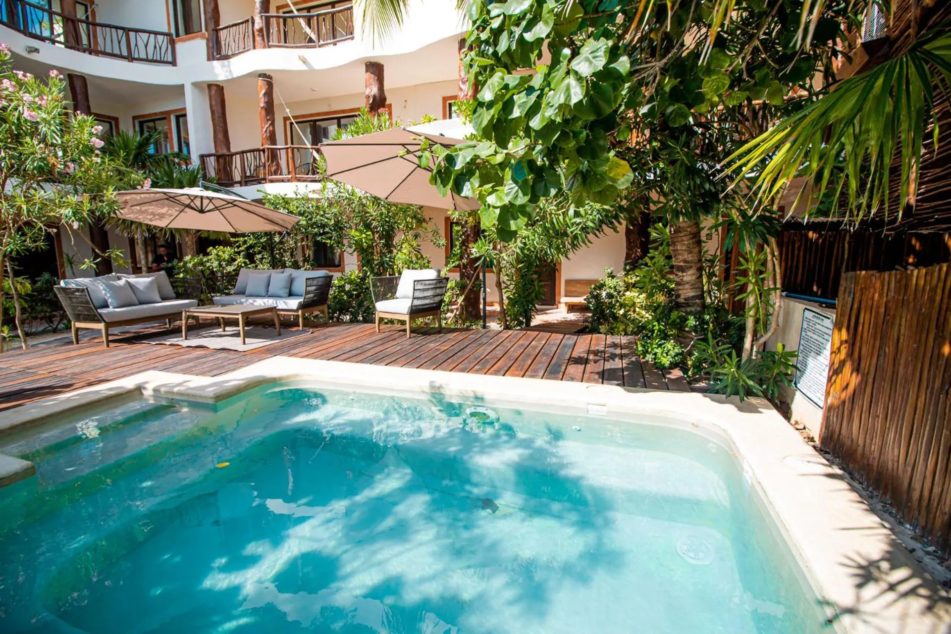 Swimming pool in Spirit Holbox