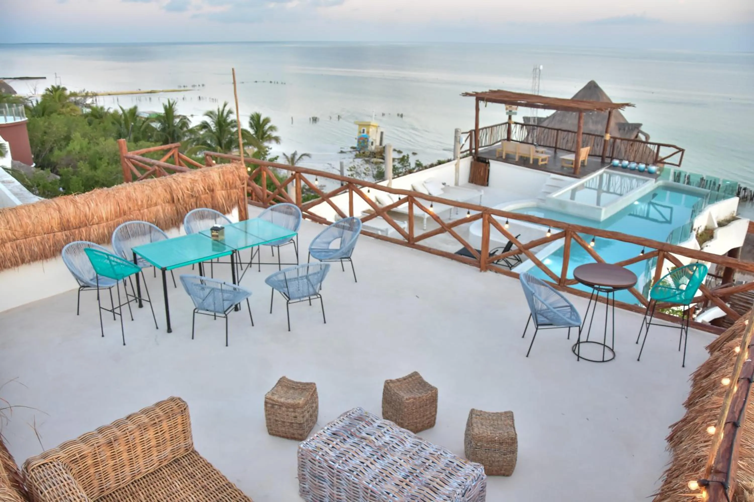 Pool view in Spirit Holbox