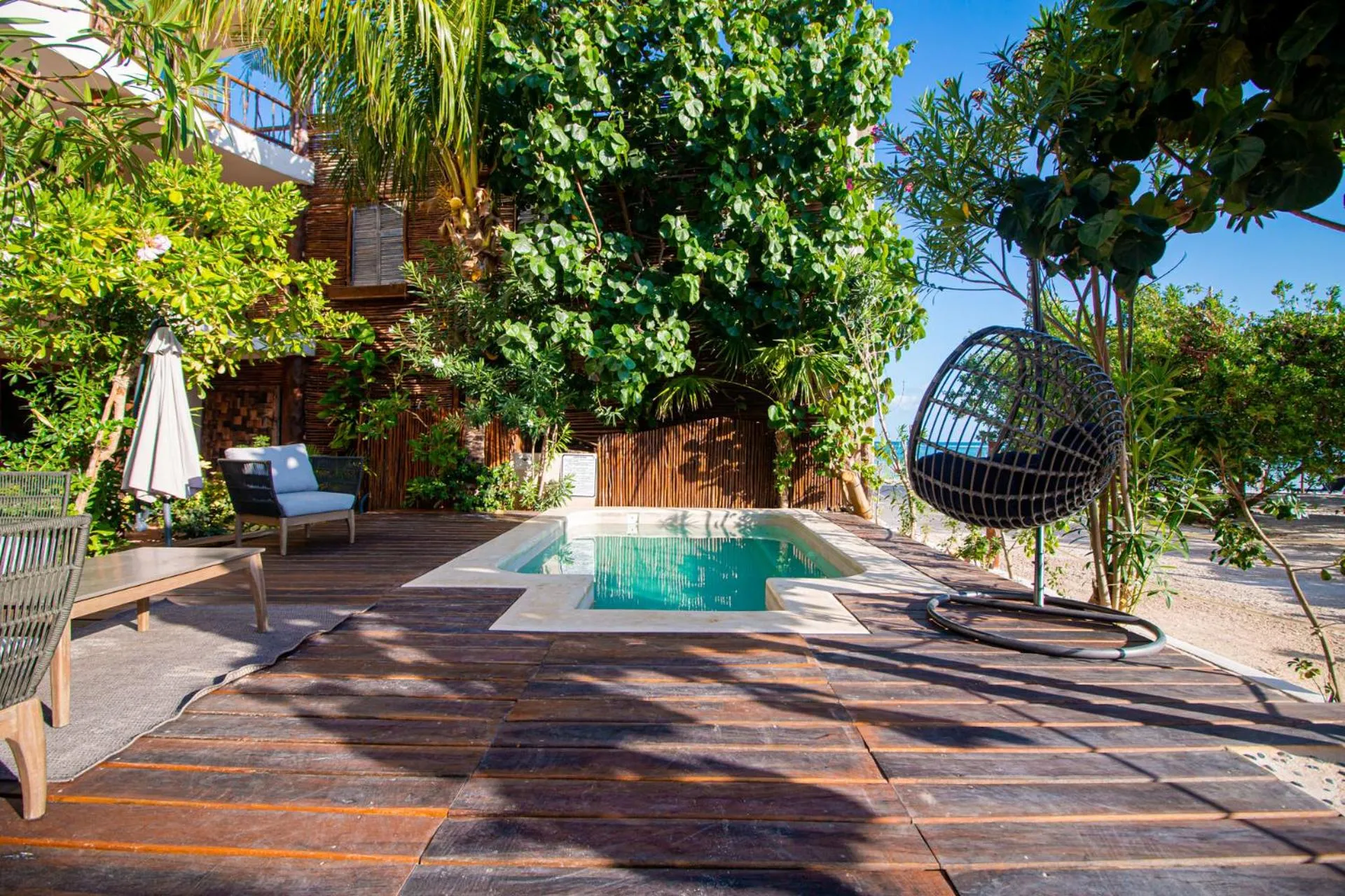 Swimming pool in Spirit Holbox