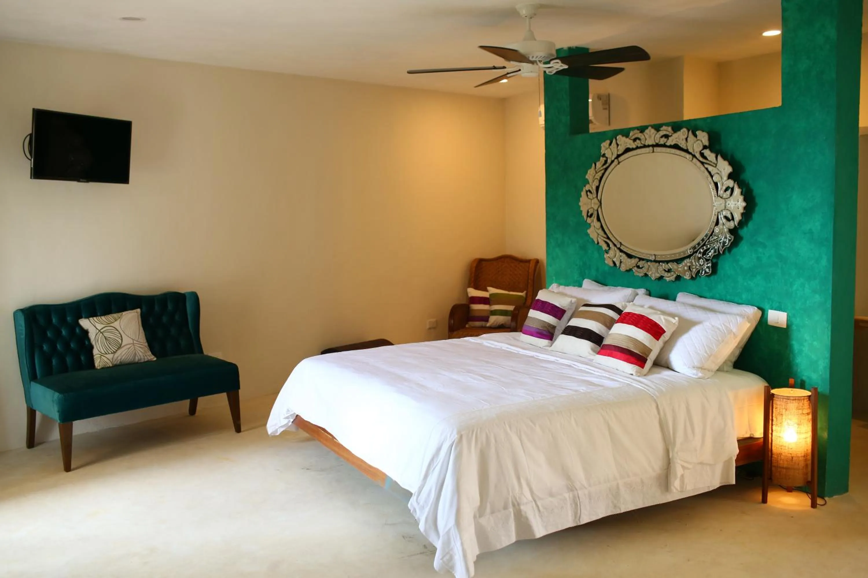 Bedroom, Bed in Spirit Holbox