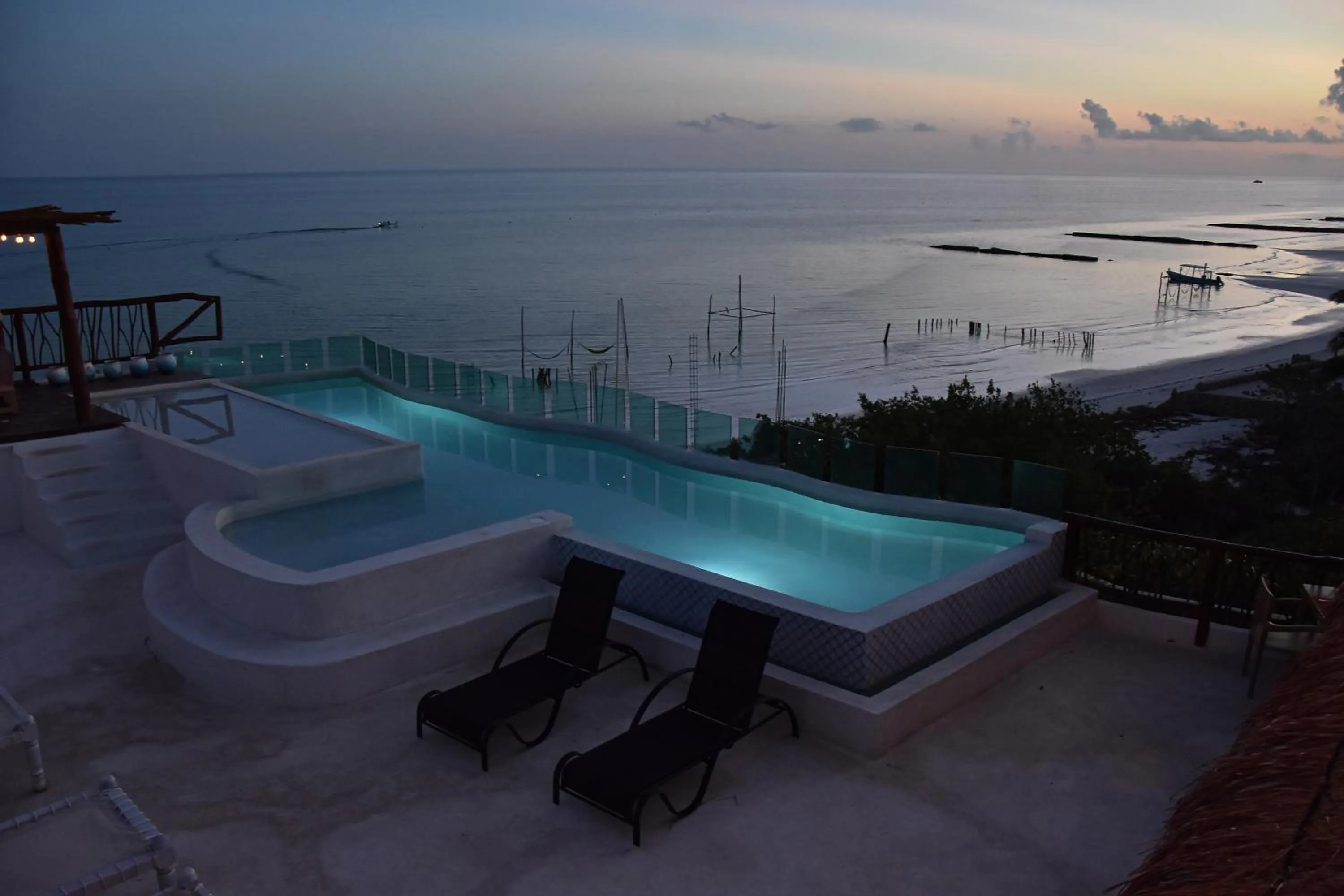 Pool view in Spirit Holbox