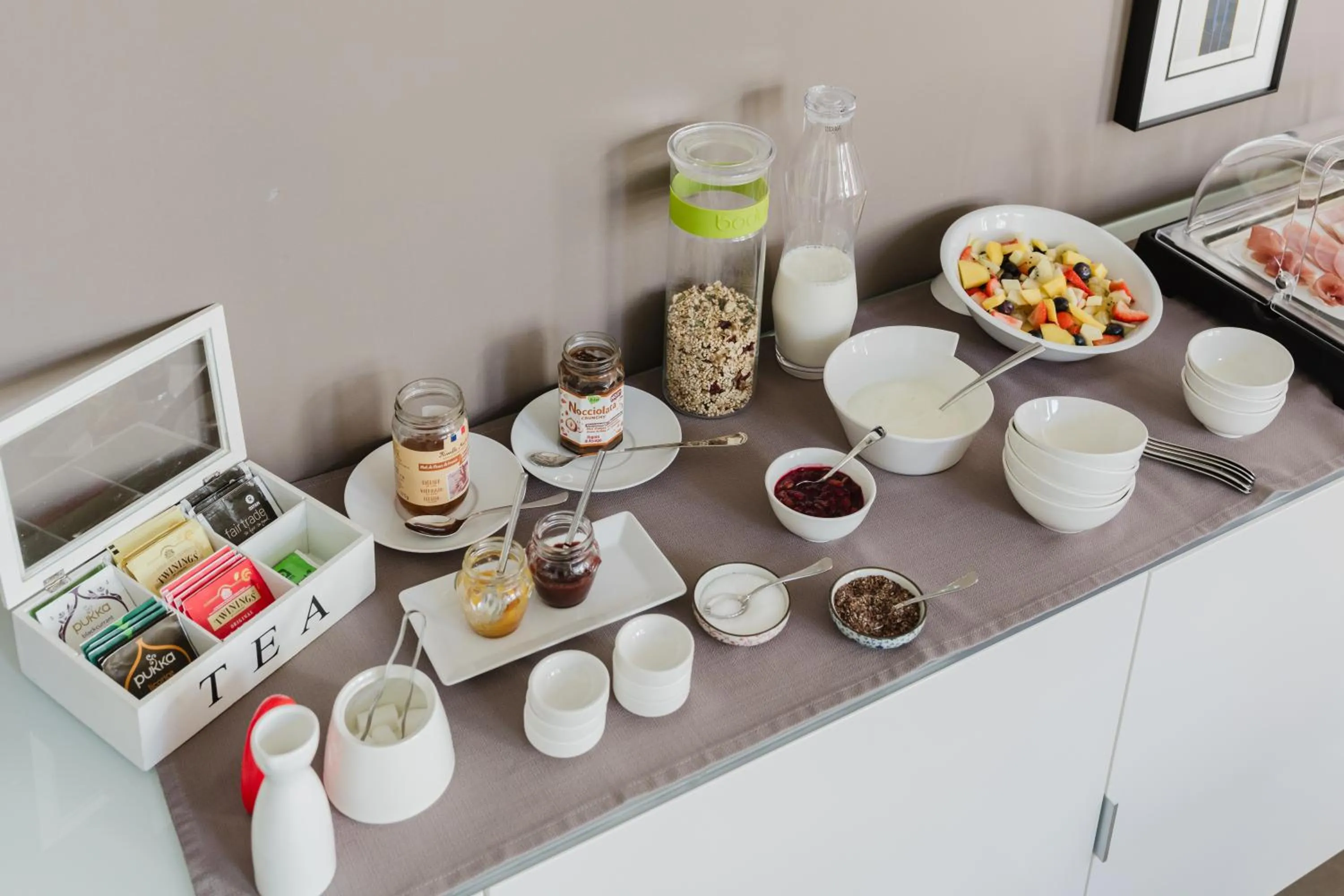 Buffet breakfast in B&B Asinello