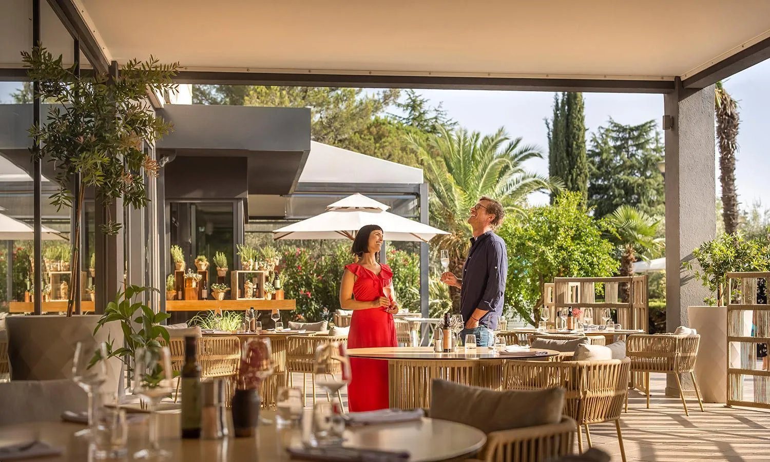 Restaurant/places to eat in Aminess Vival Maestral Hotel