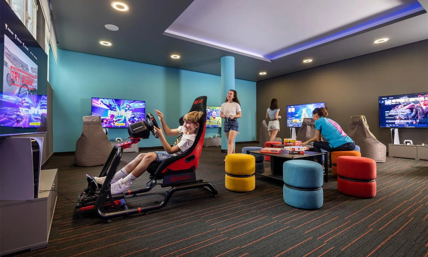 Game Room in Aminess Vival Maestral Hotel