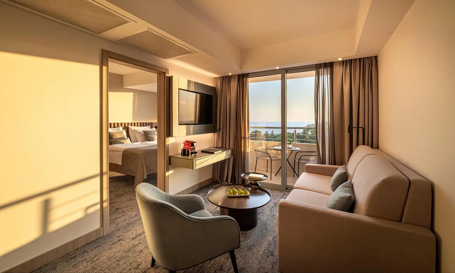 Bed in Aminess Vival Maestral Hotel